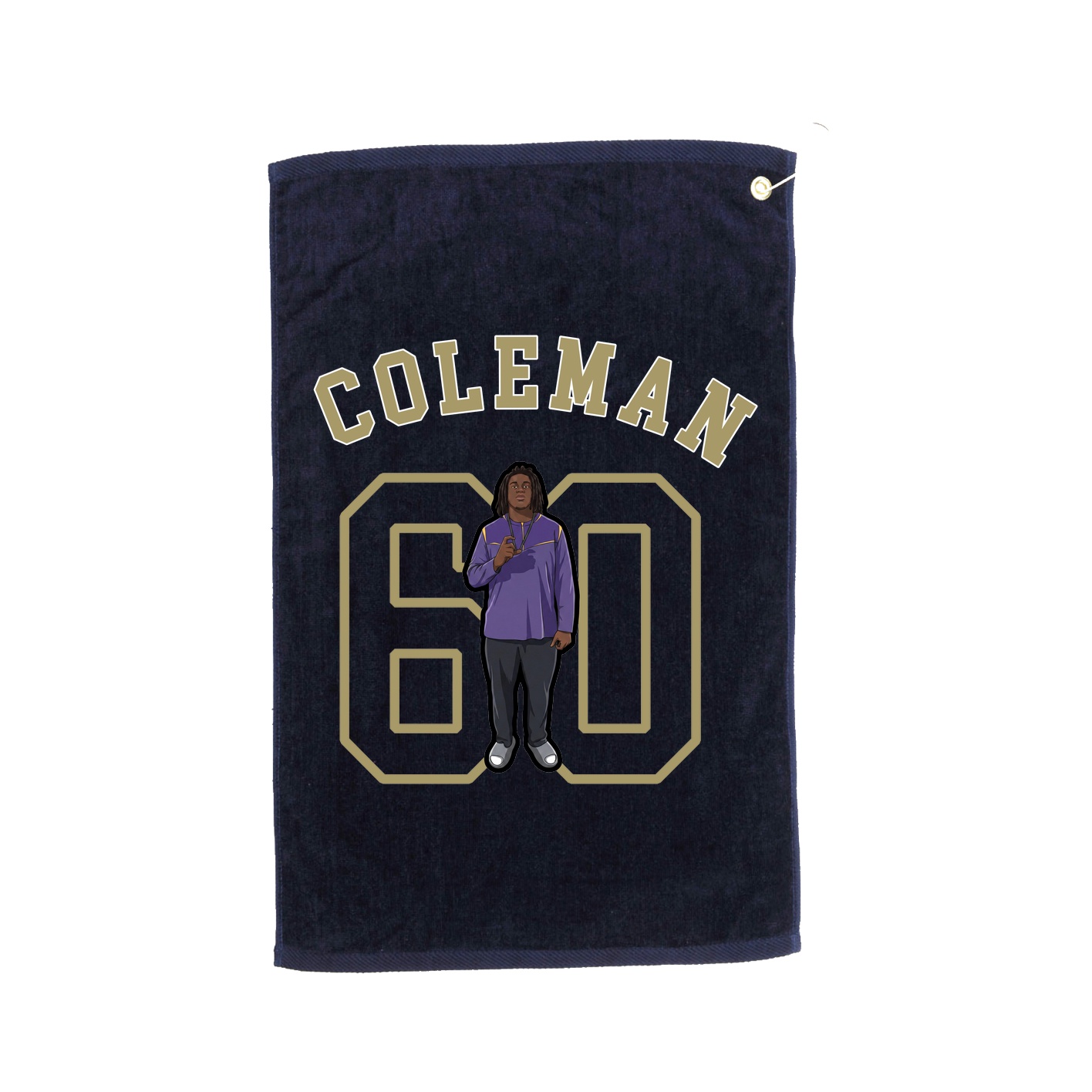 Golf Towel — Shirsey Arch in Navy