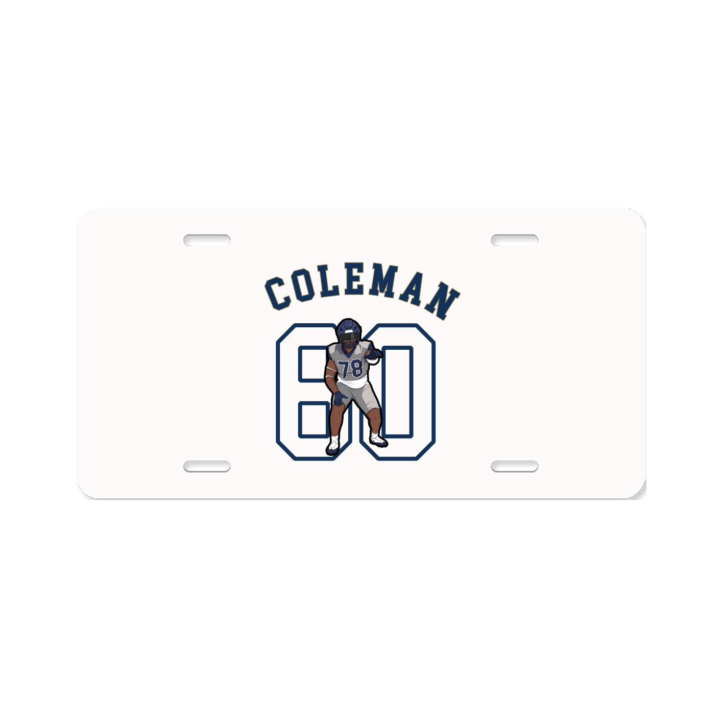 License Plate — Shirsey Arch in Classic
