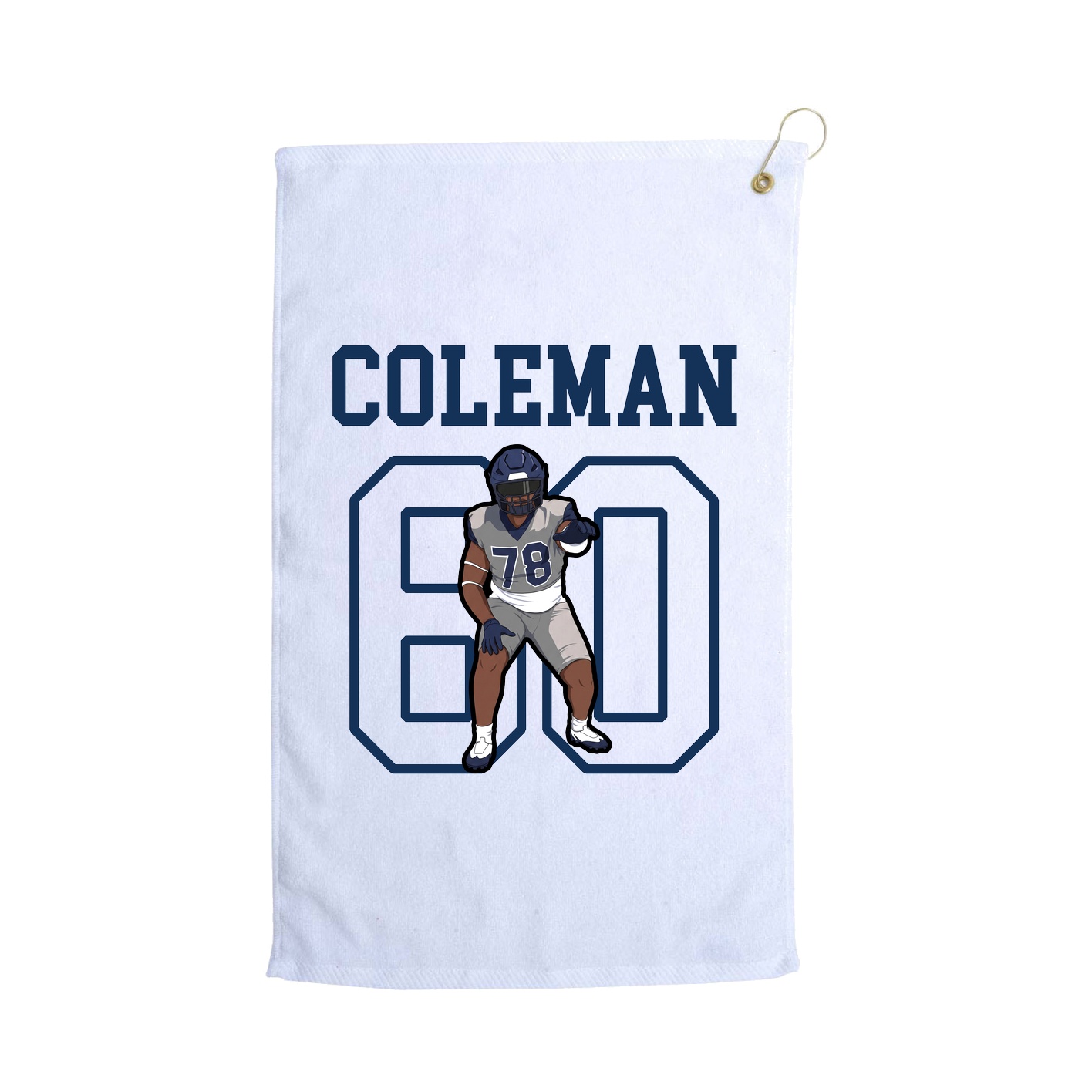 Golf Towel — Shirsey in White