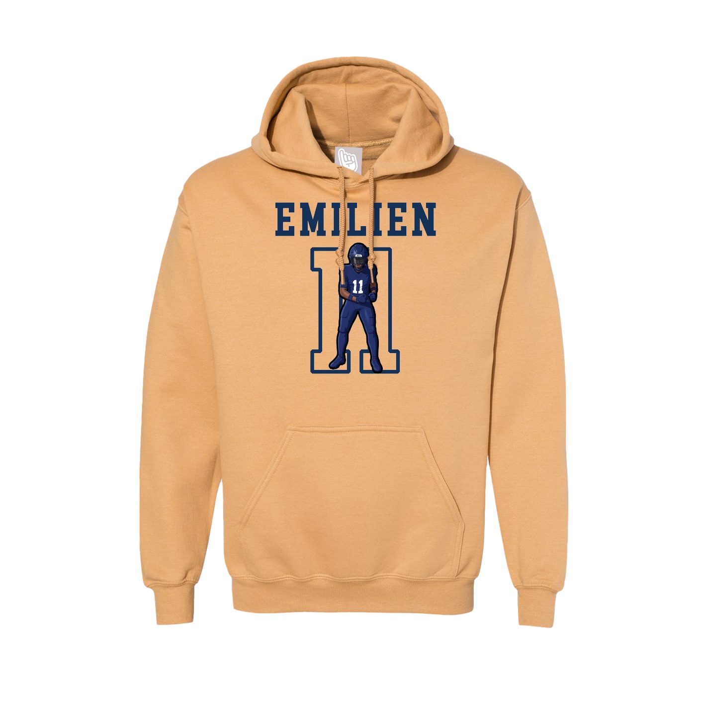 Hoodie — Shirsey in Vegas Gold