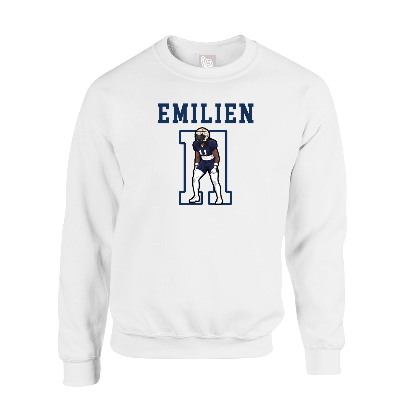 Fleece Crew — Shirsey in White