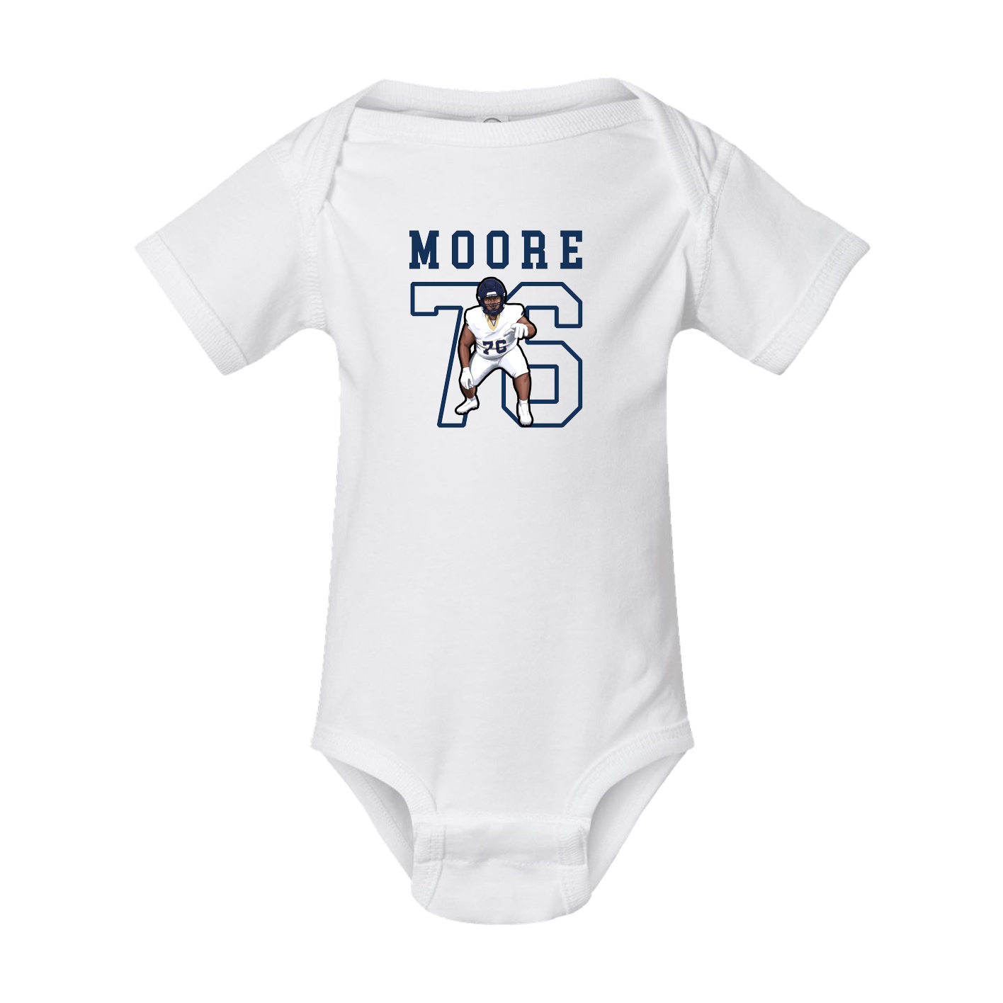 Baby Onesie — Shirsey in White