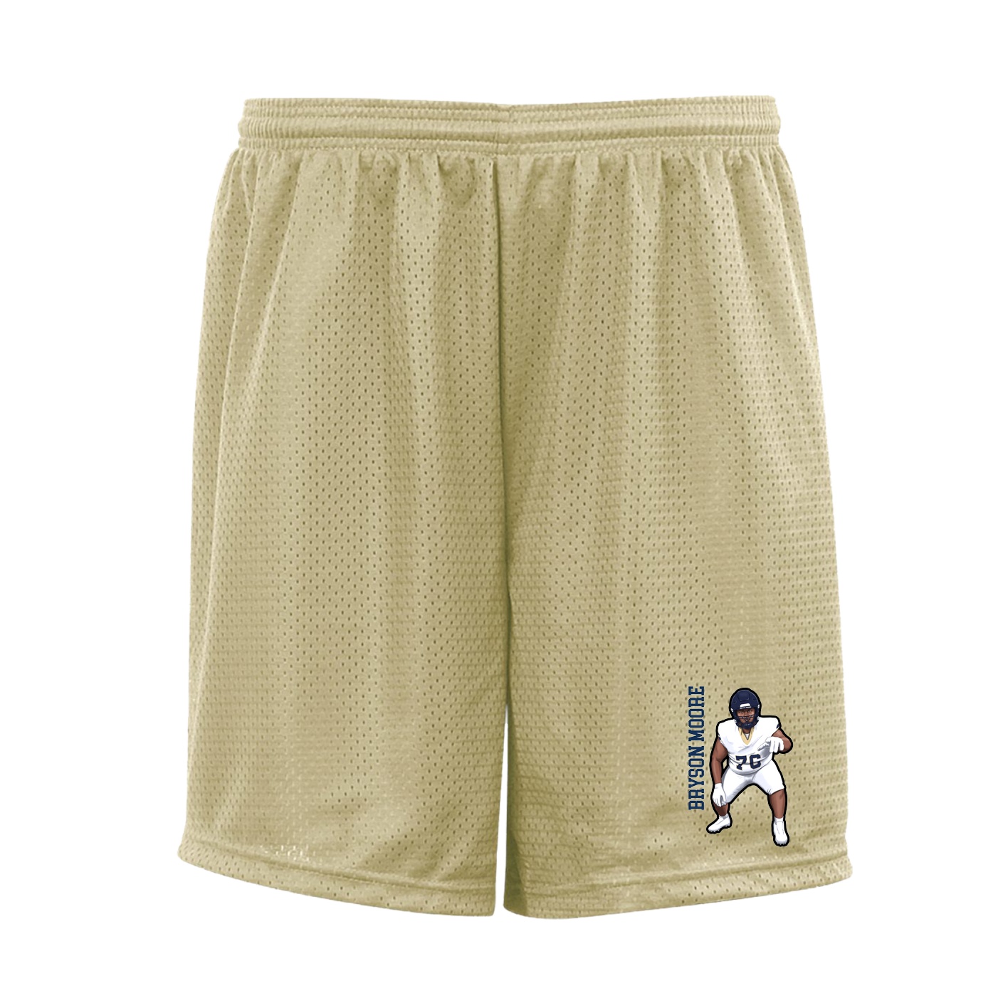 Shorts — Name Vertical in Vegas Gold