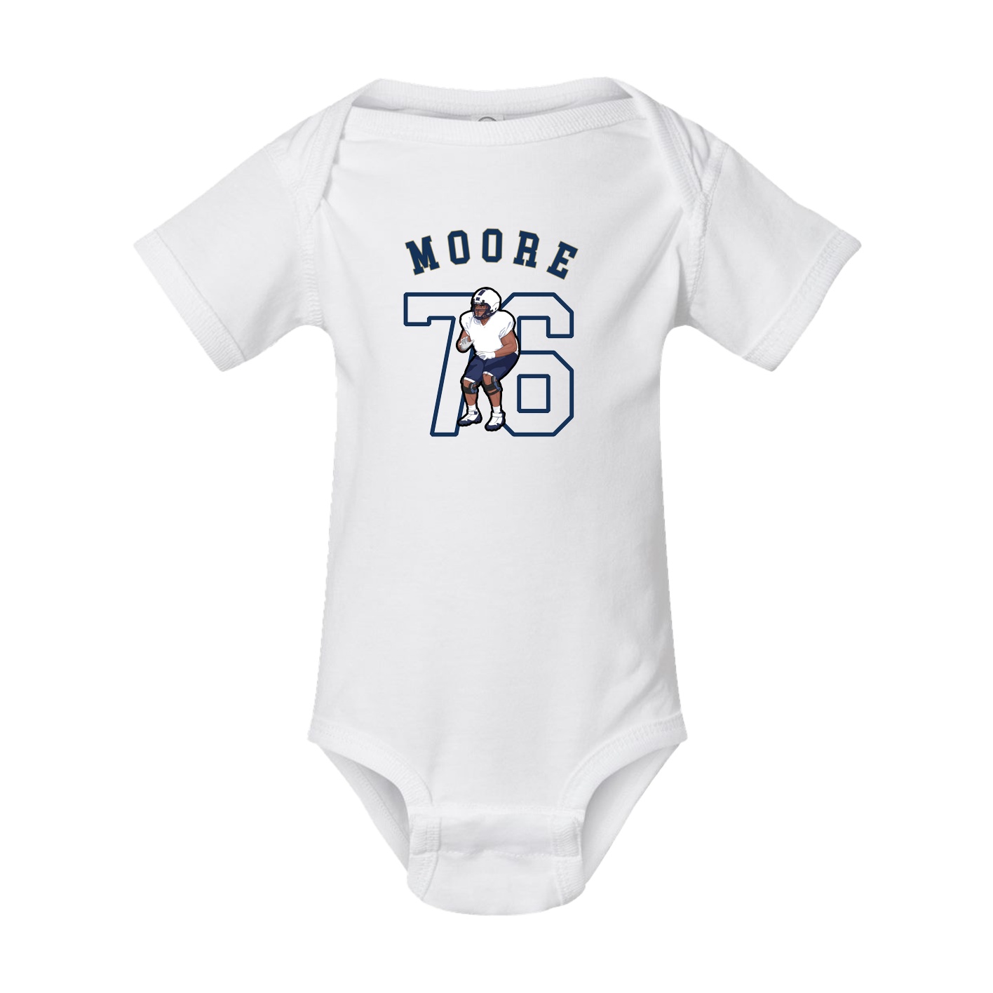 Baby Onesie — Shirsey Arch in White