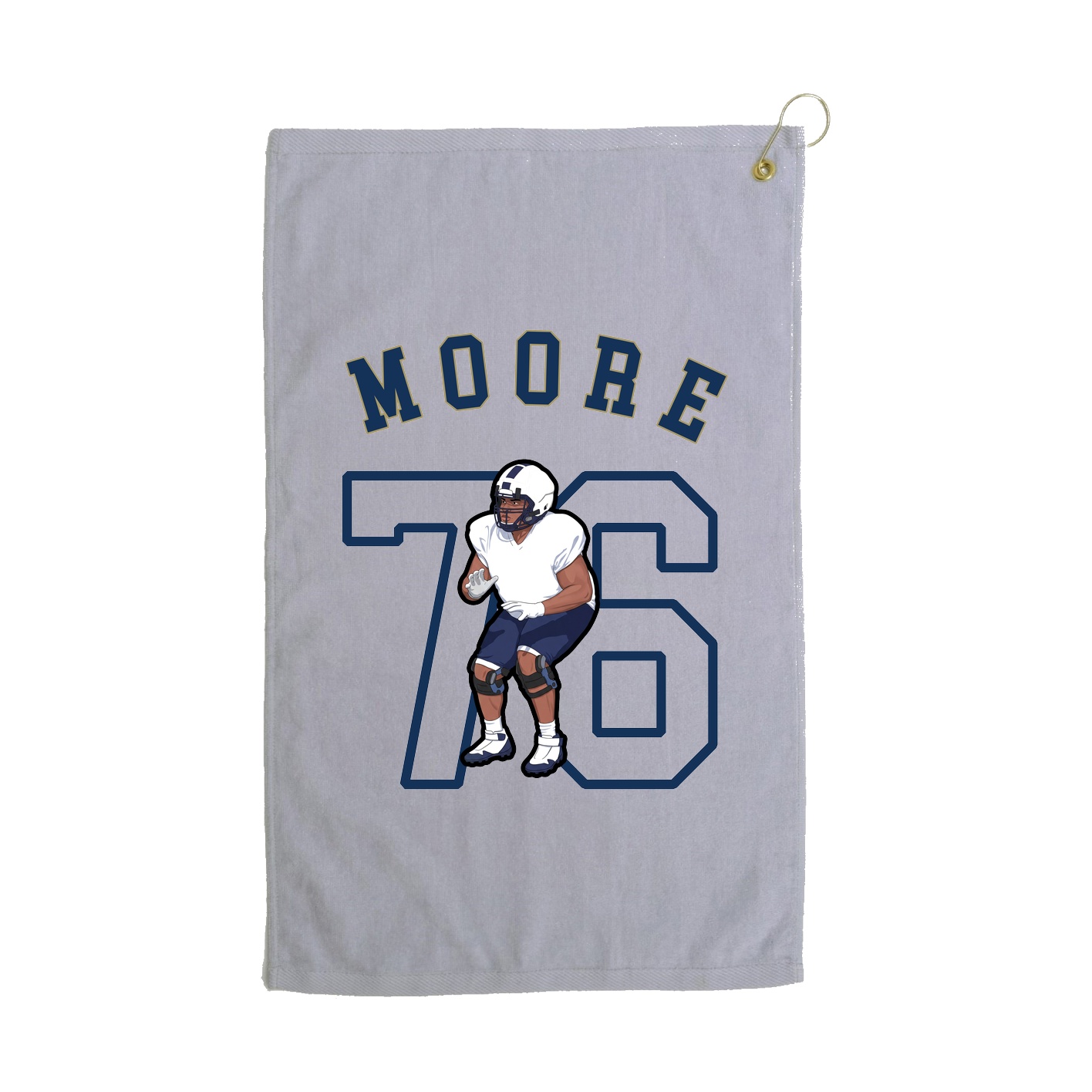 Golf Towel — Shirsey Arch in Grey