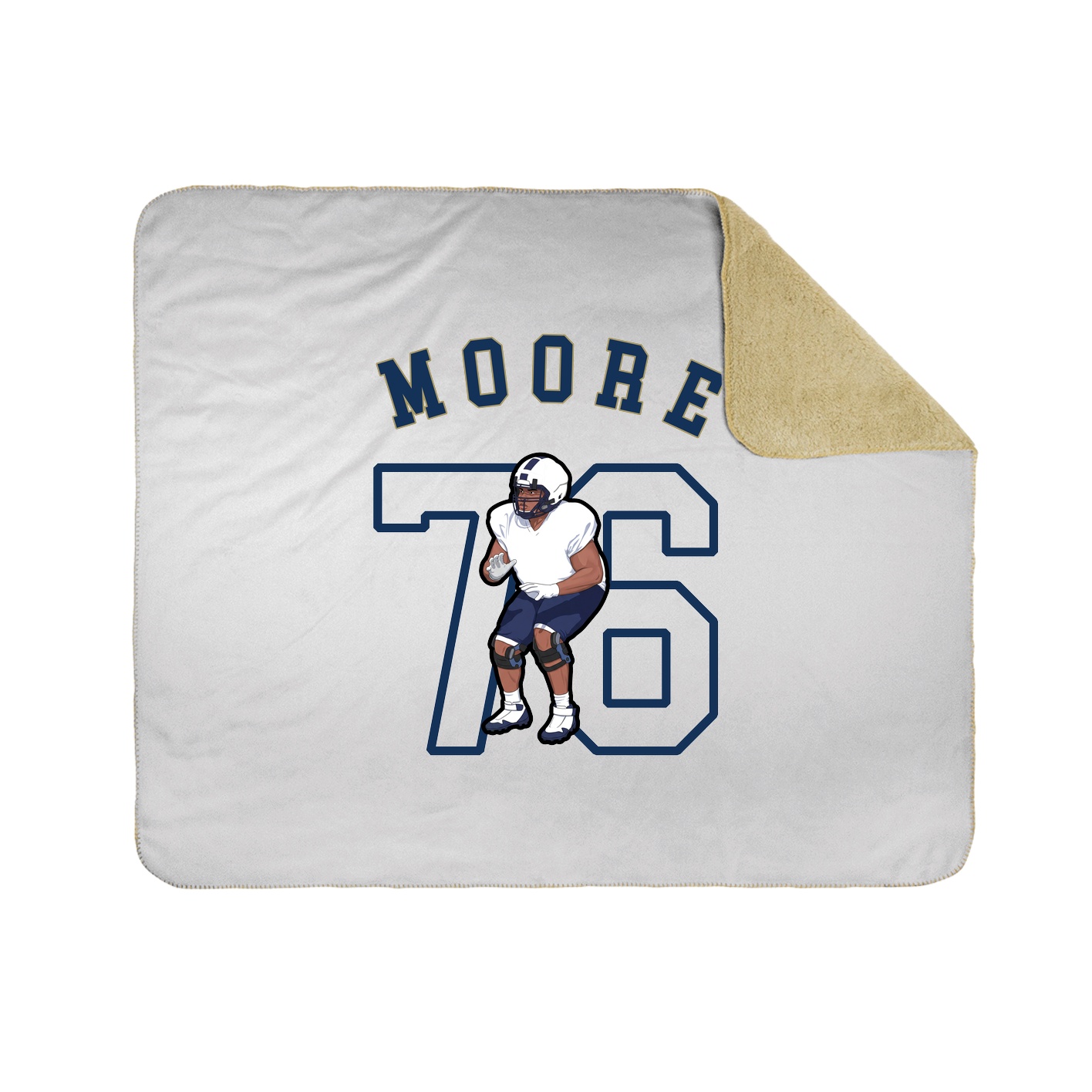 Throw Blanket — Shirsey Arch in White