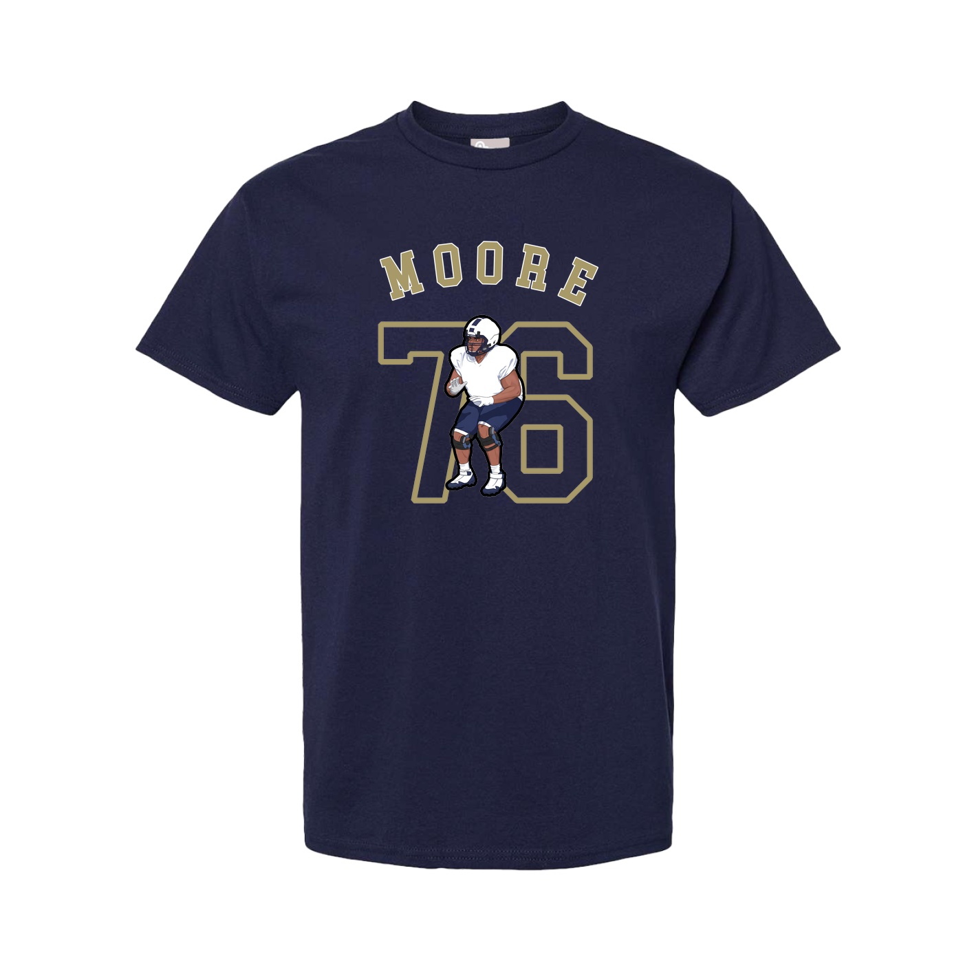 Youth Tee — Shirsey Arch in Navy