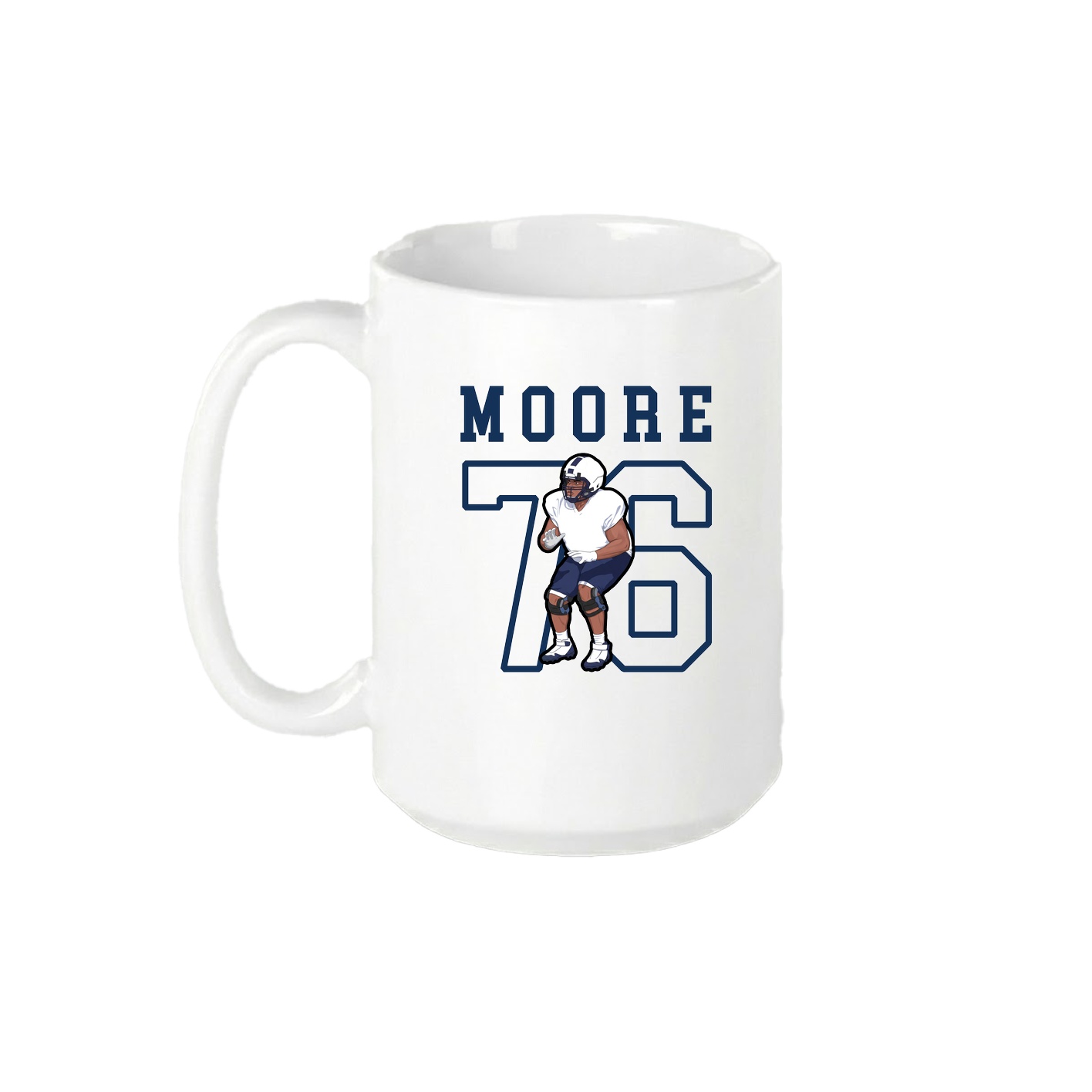 15oz Coffee Mug — Shirsey in White