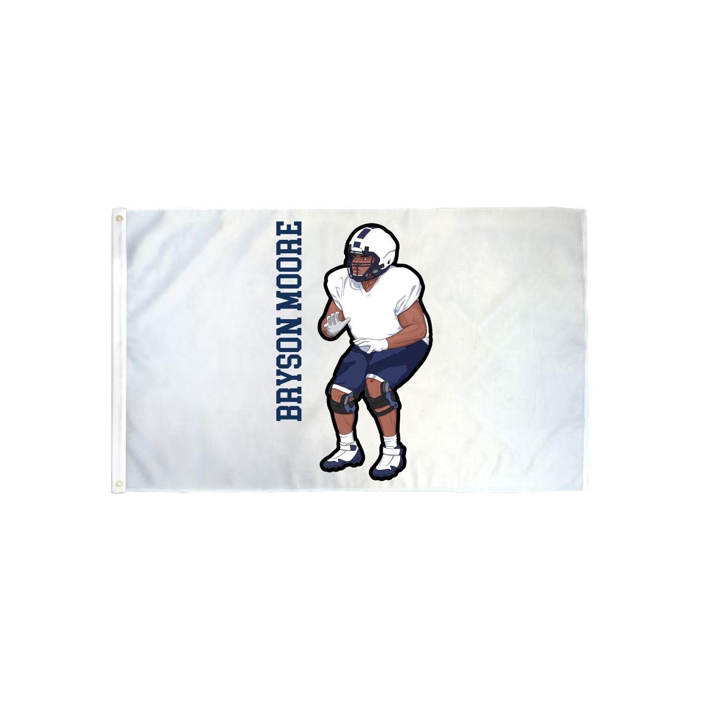 3x5 Flag — Name Vertical in Classic