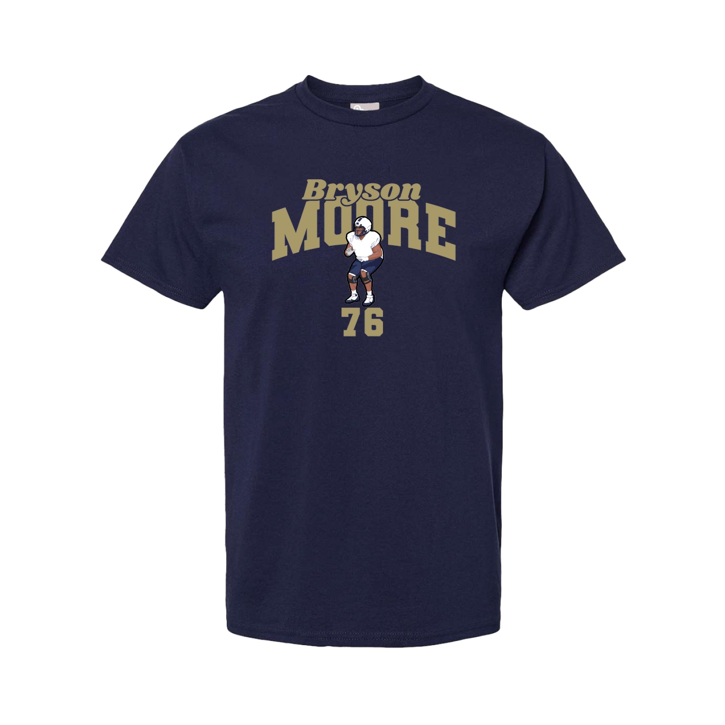 Tee — Signature Arch in Navy
