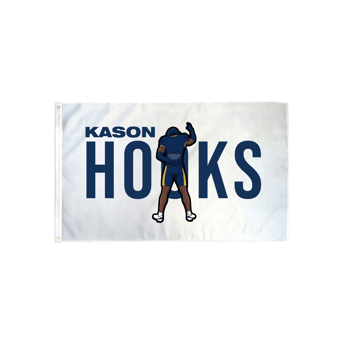 3x5 Flag — Player Name in Classic
