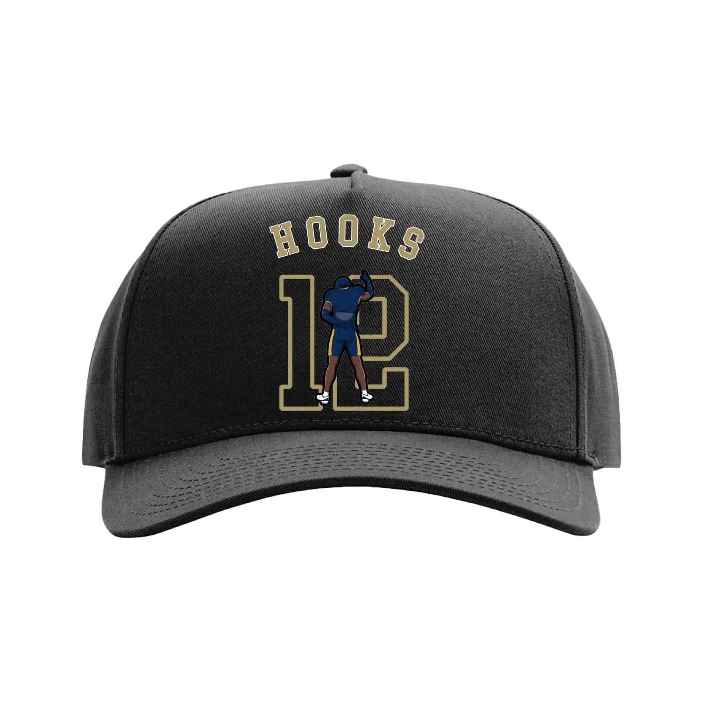 Full Fabric Five-Panel Champ Cap