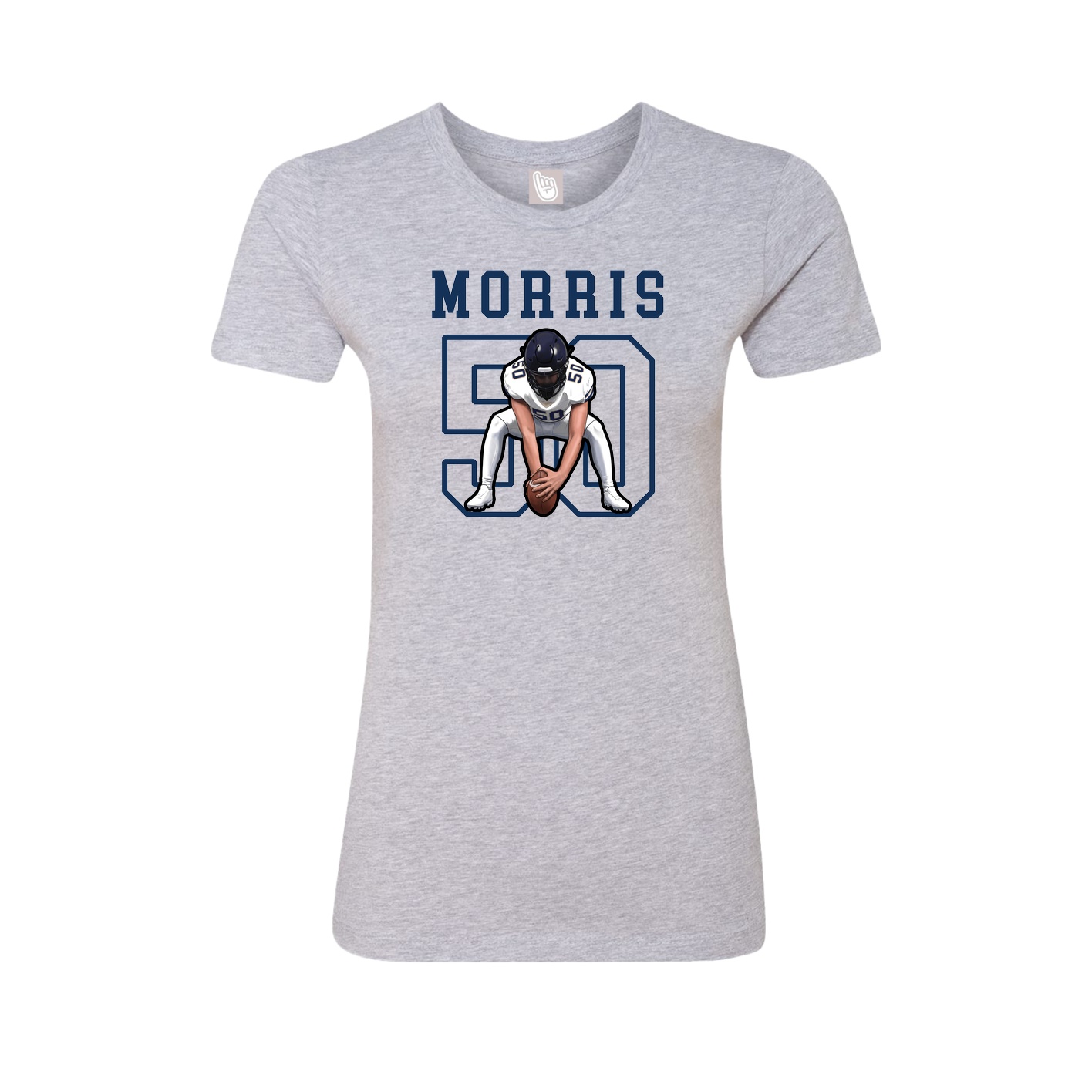 Fitted Women's Tee — Shirsey in Grey