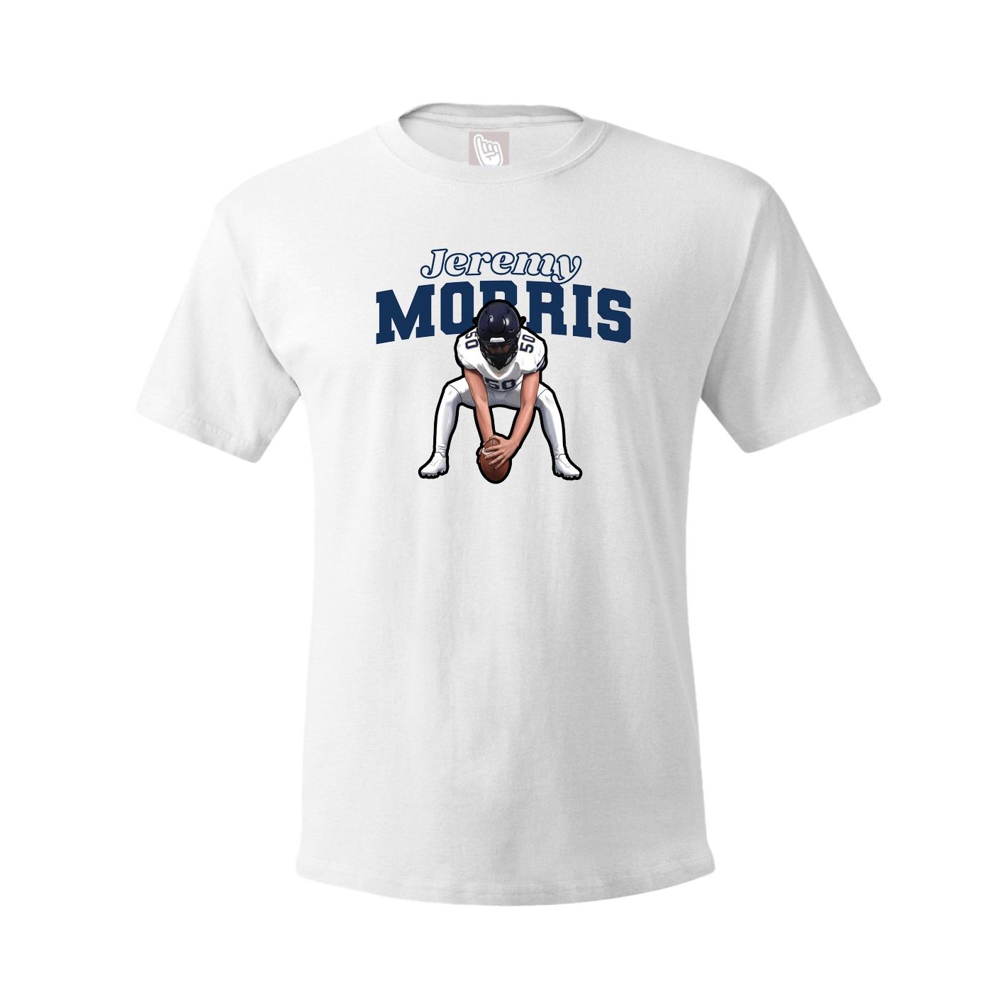 Tee — Name Arch in White