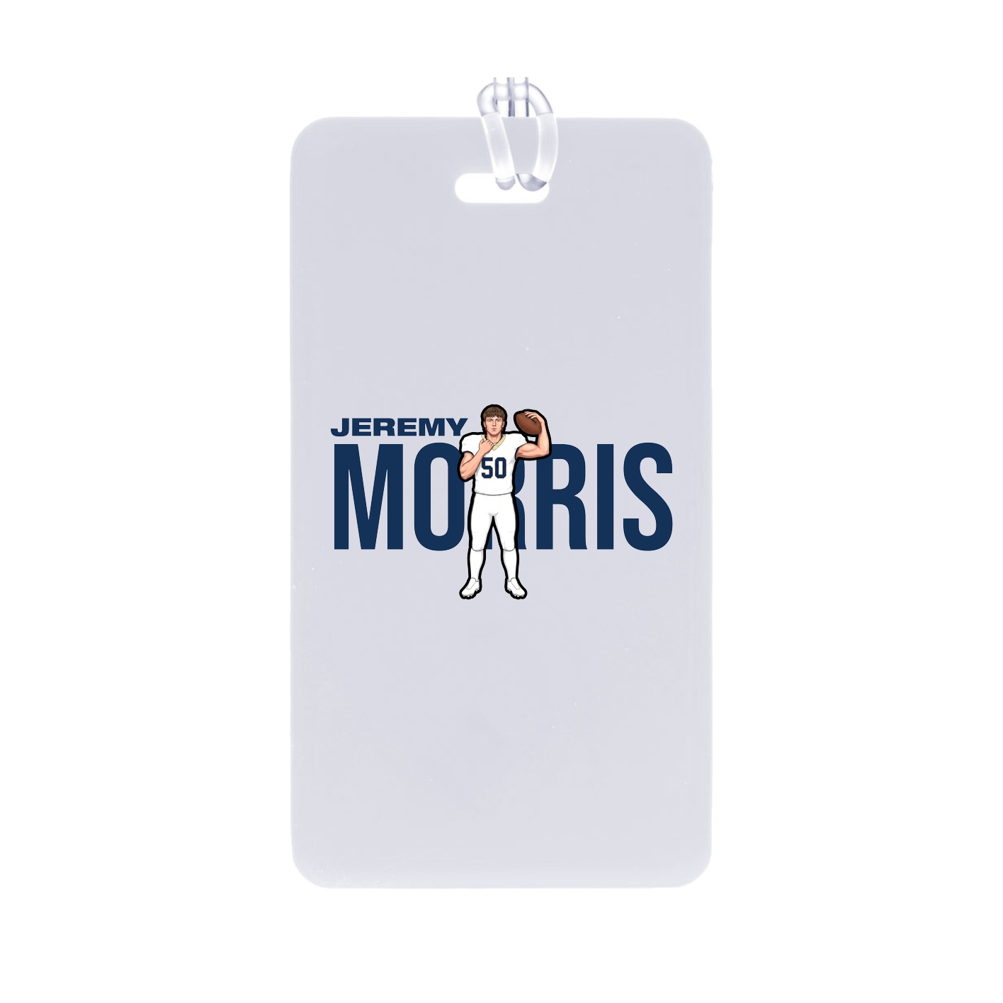 Bag Tag — Player Name in Classic