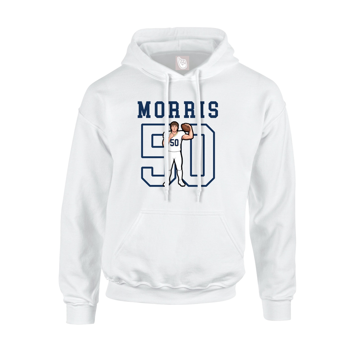 Youth Hoodie — Shirsey in White