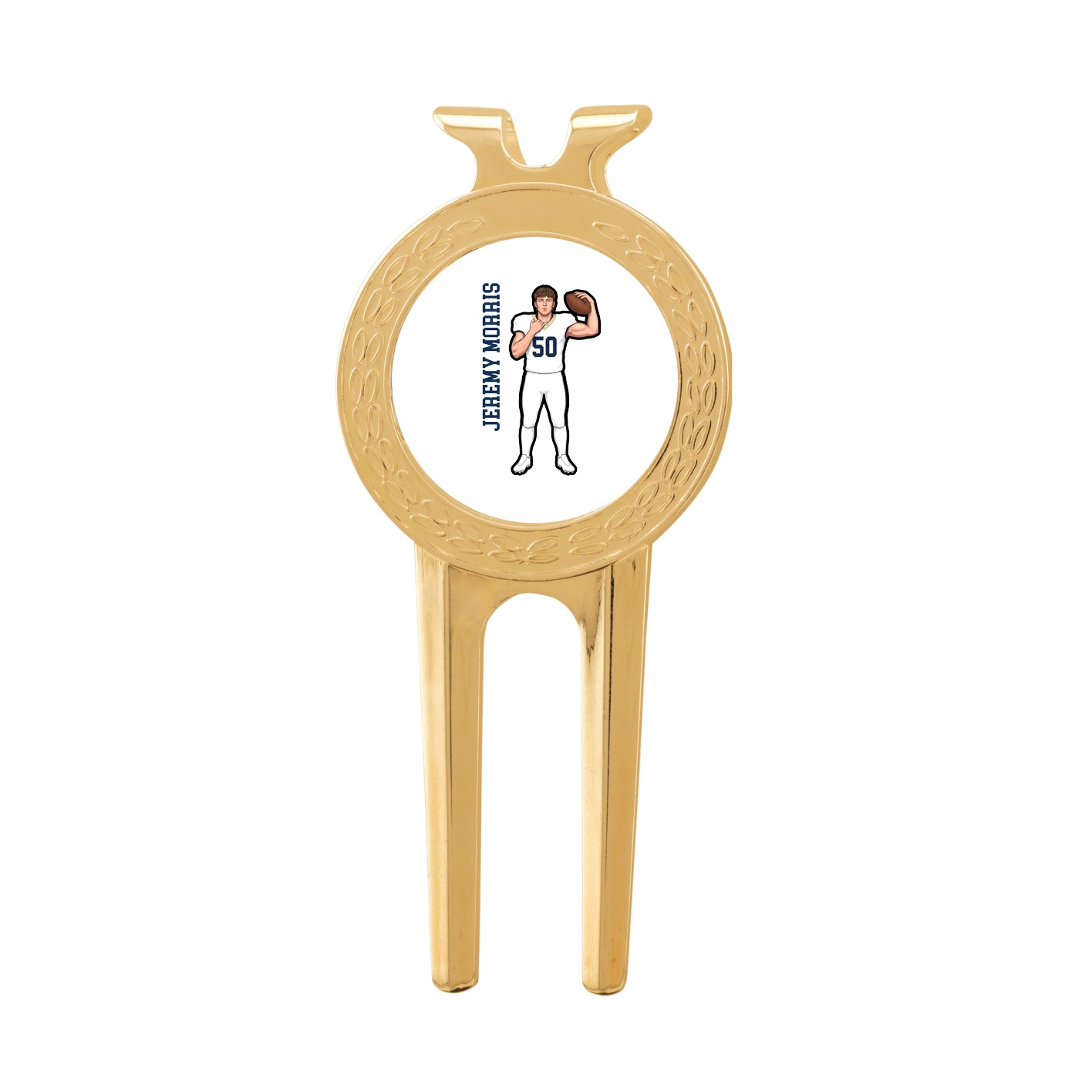 Divot Tool with Ball Marker — Name Vertical in Classic