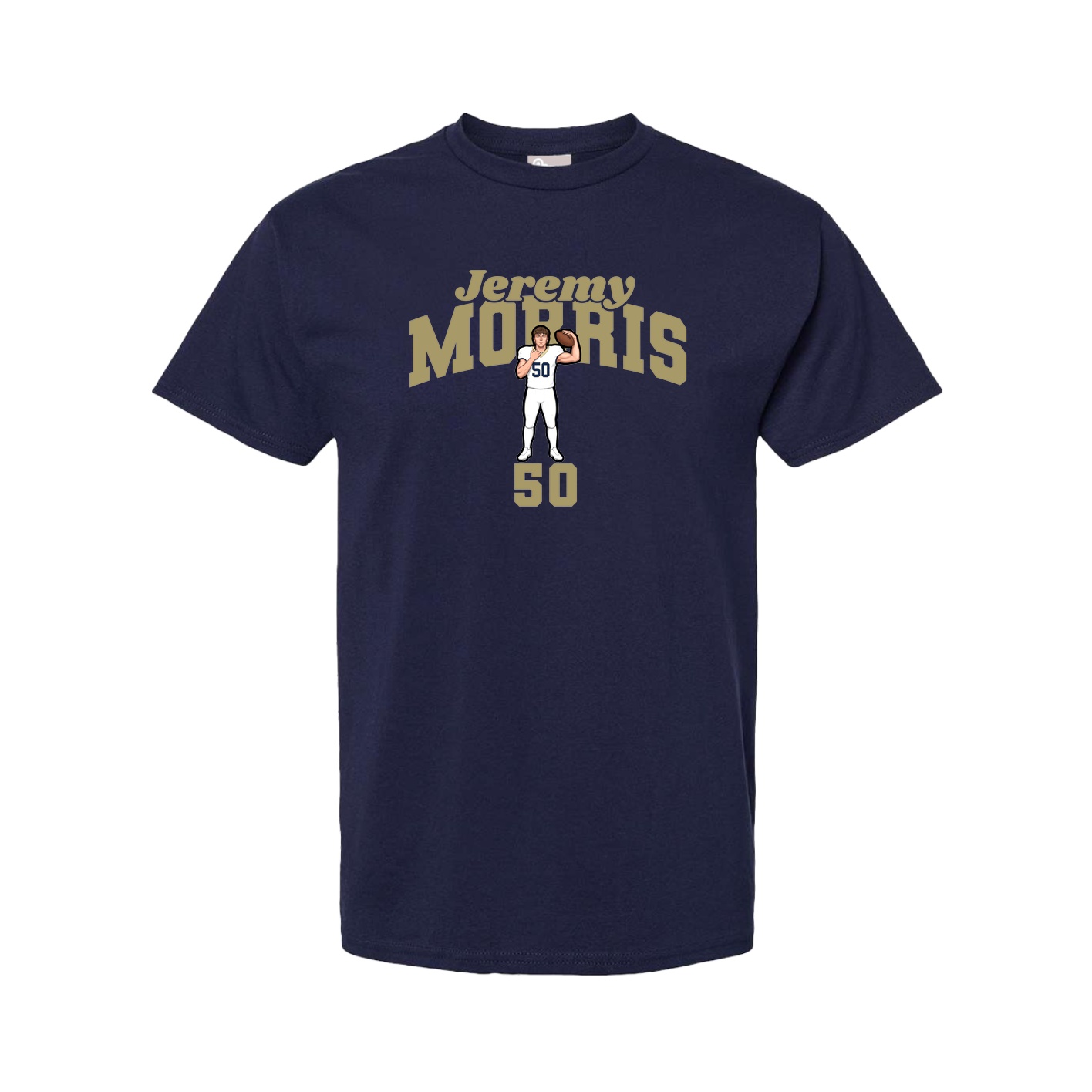 Tee — Signature Arch in Navy