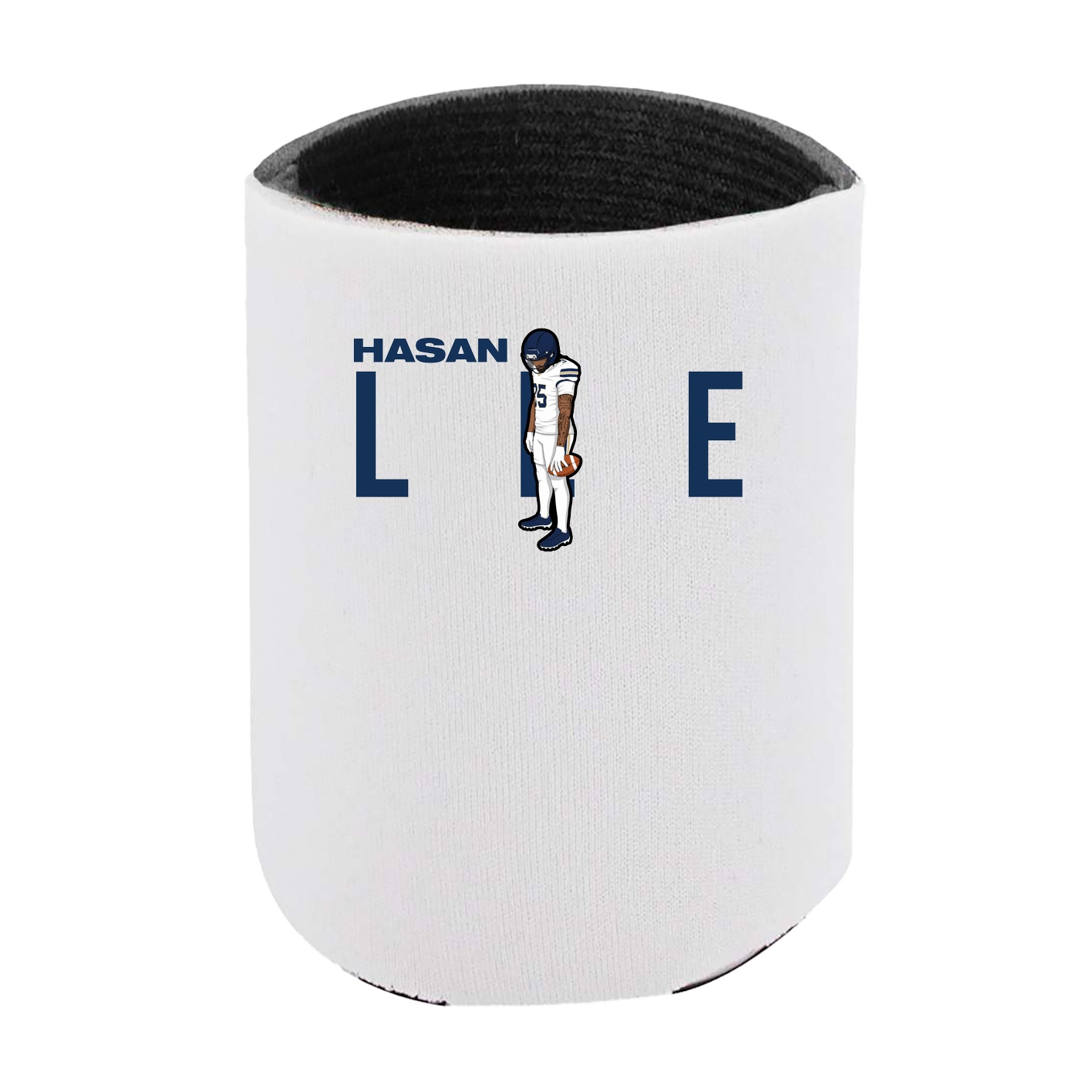Can Holder — Player Name in White