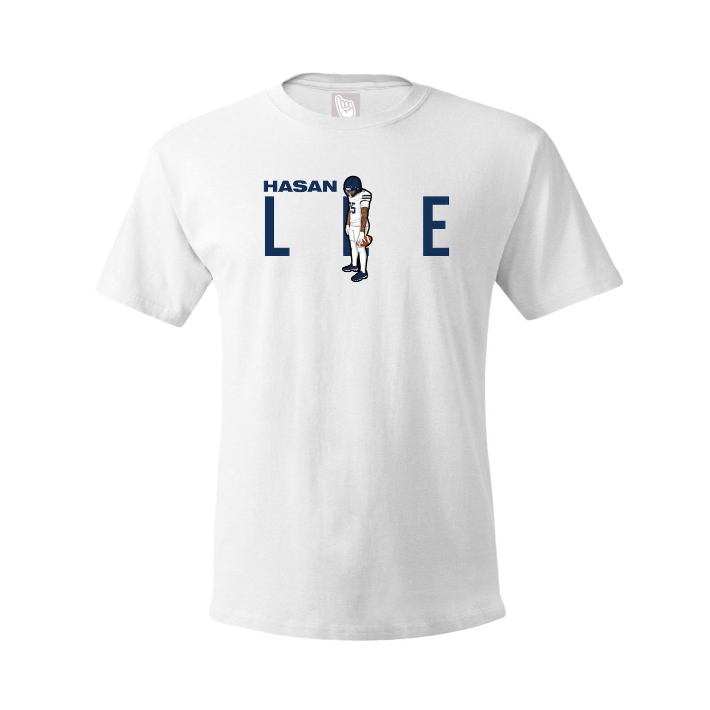 Tee — Player Name in White