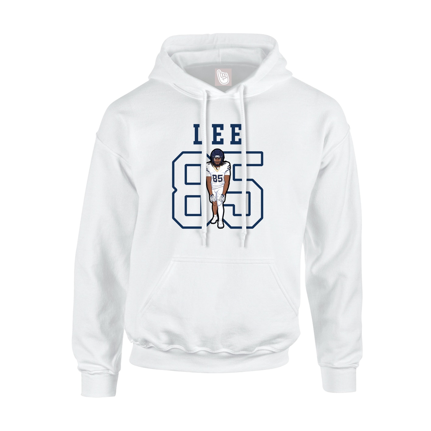 Hoodie — Shirsey in White