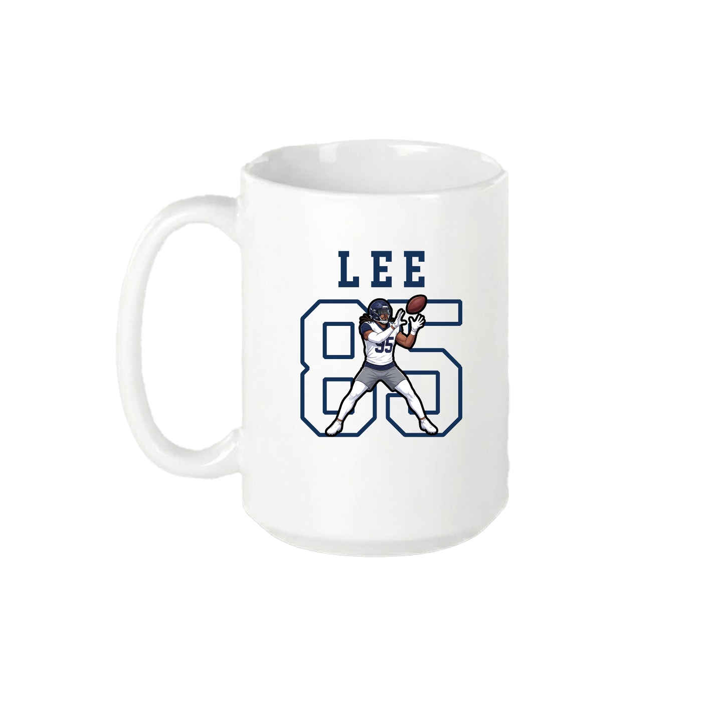 15oz Coffee Mug — Shirsey in White