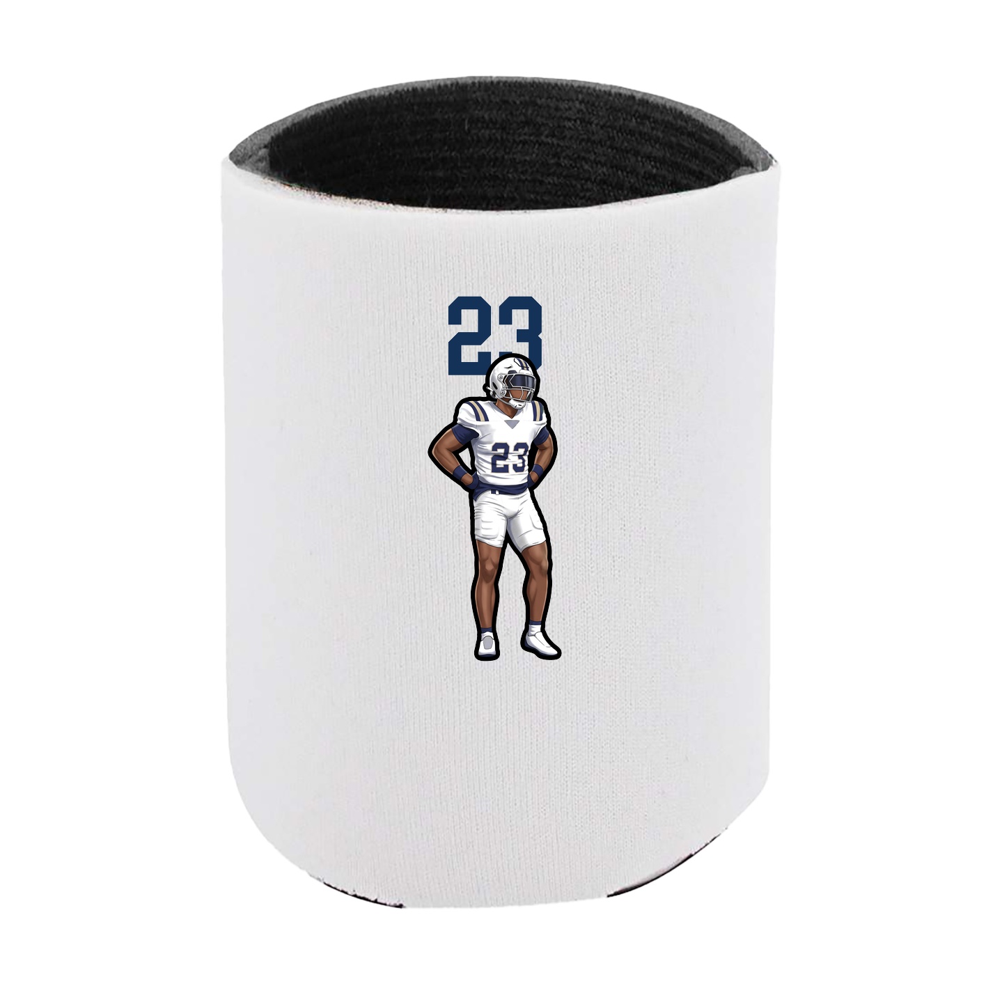 Can Holder — Number Top in White