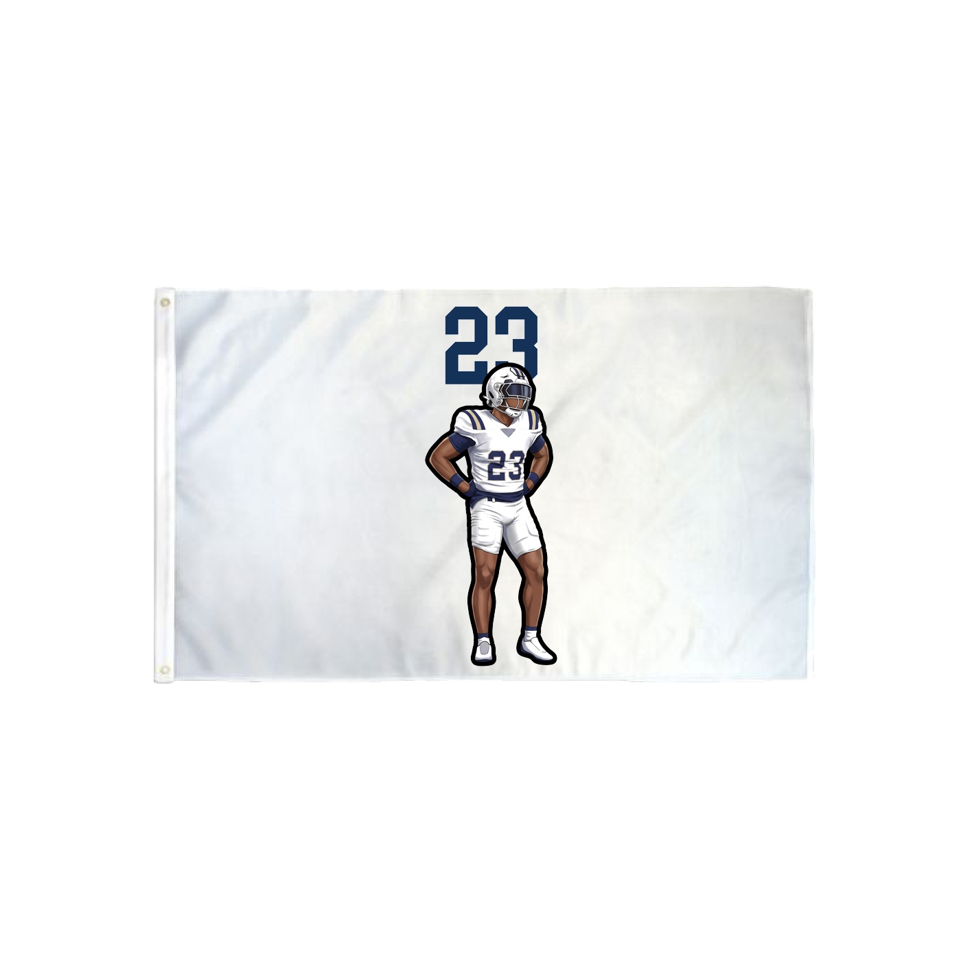 3x5 Flag — Number Top in Classic