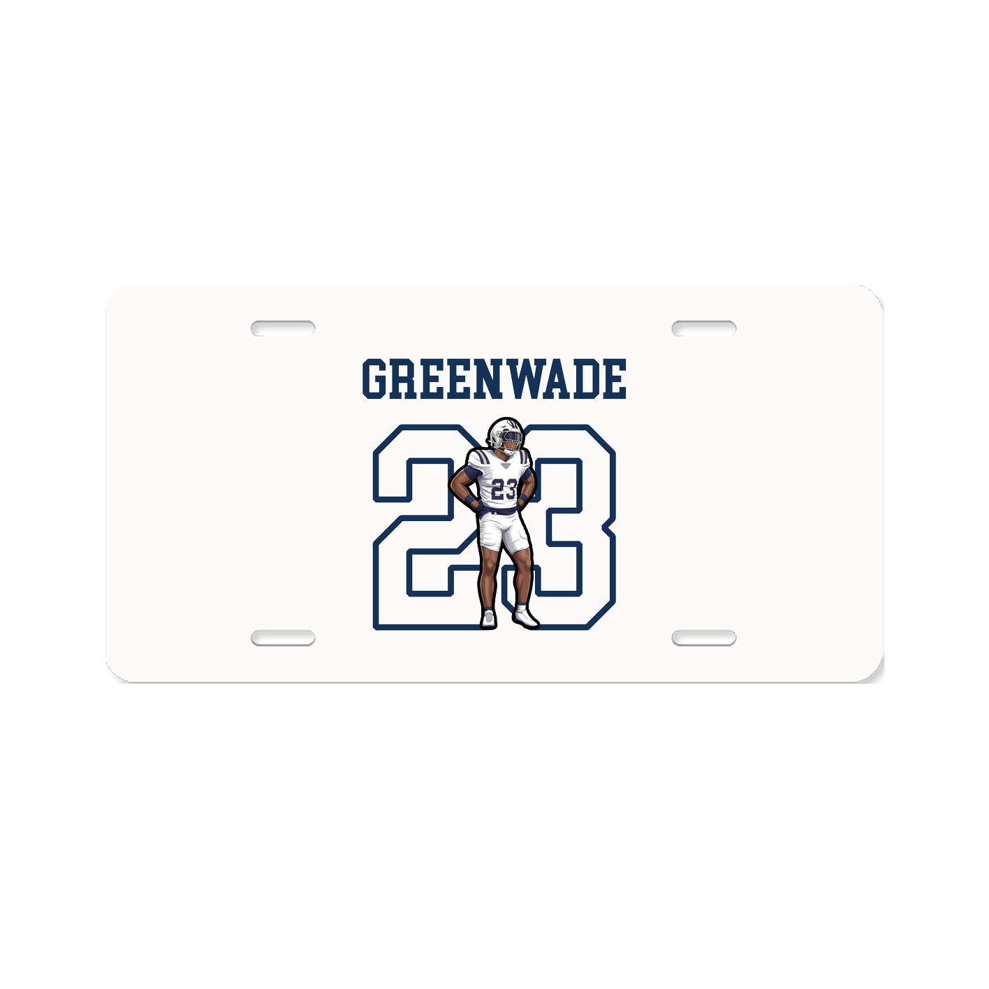 License Plate — Shirsey in Classic
