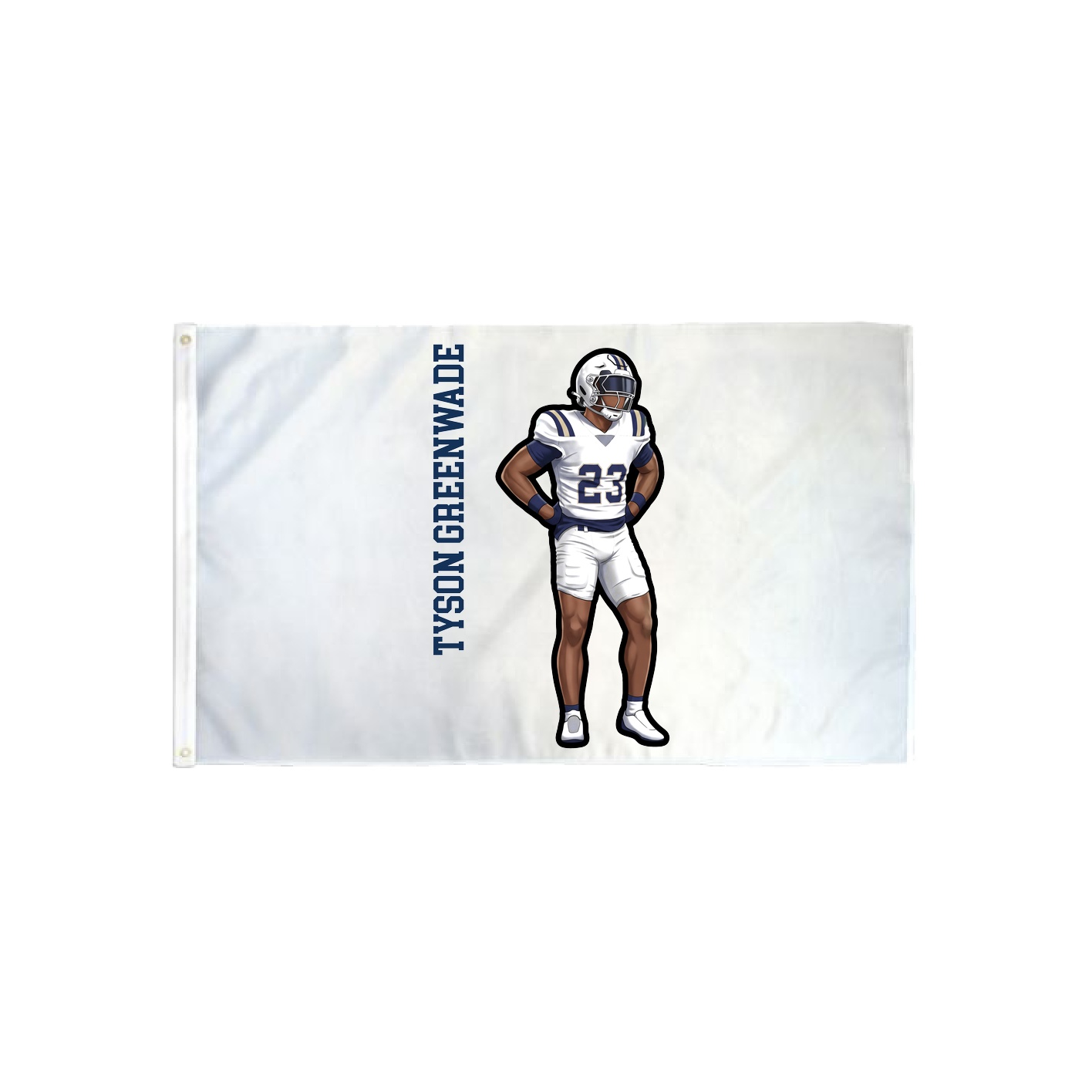 3x5 Flag — Name Vertical in Classic