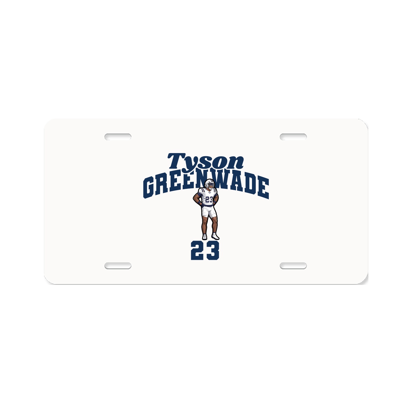 License Plate — Signature Arch in Classic