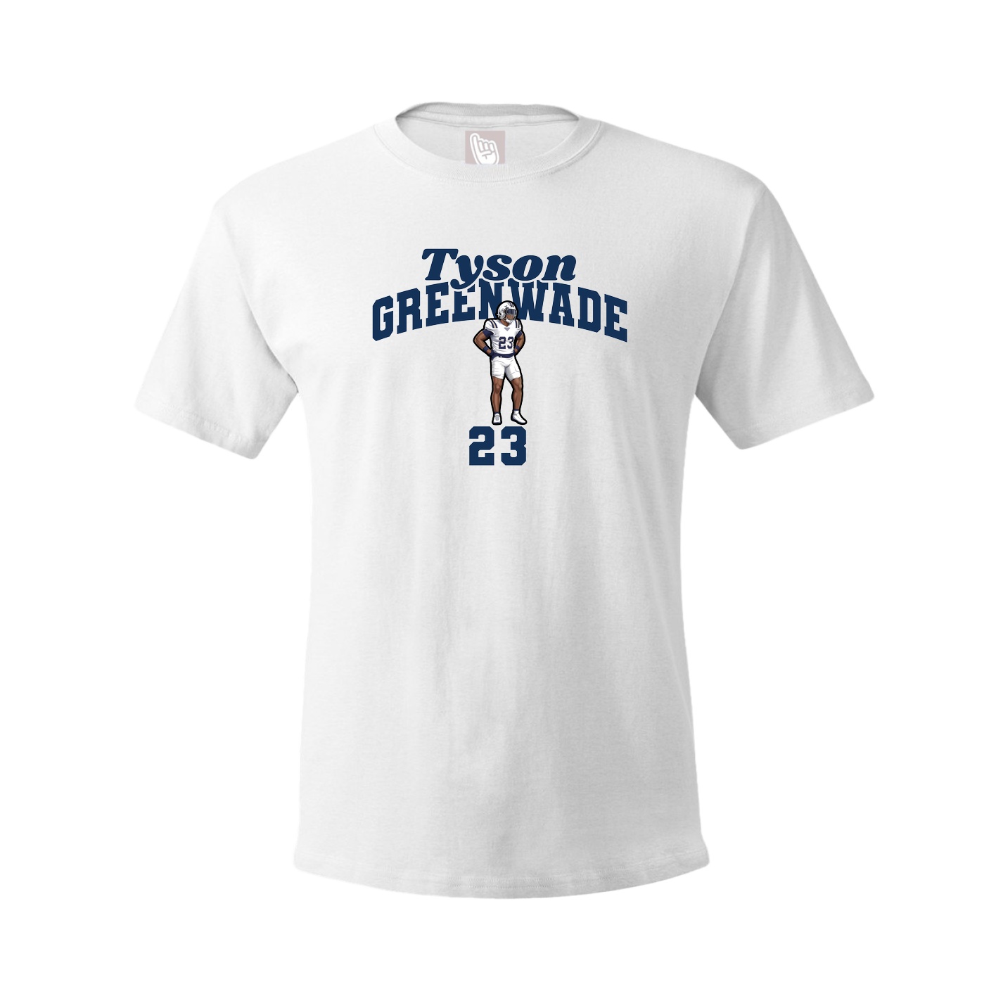 Youth Tee — Signature Arch in White