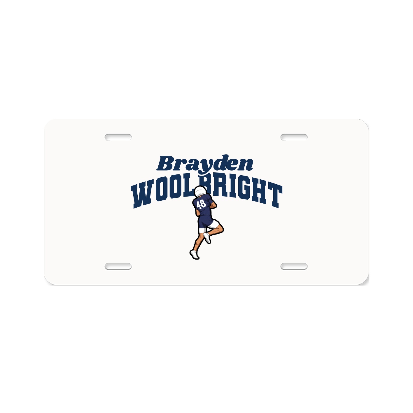 License Plate — Signature Arch in Classic