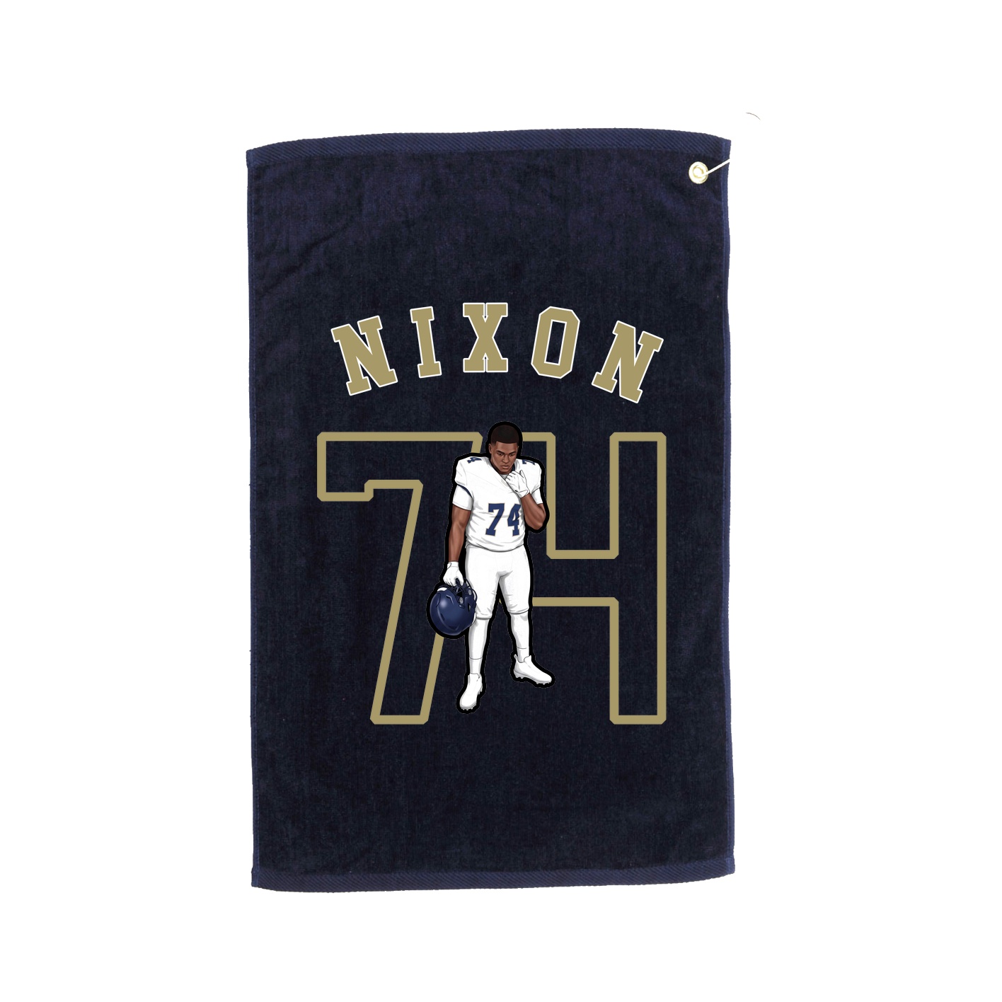 Golf Towel — Shirsey Arch in Navy