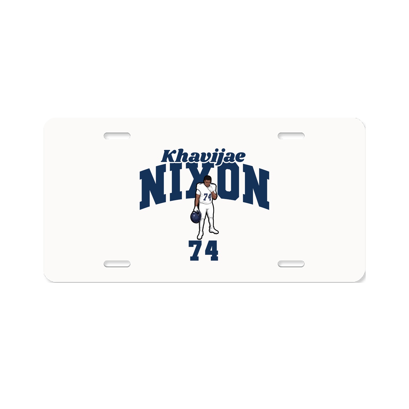 License Plate — Signature Arch in Classic