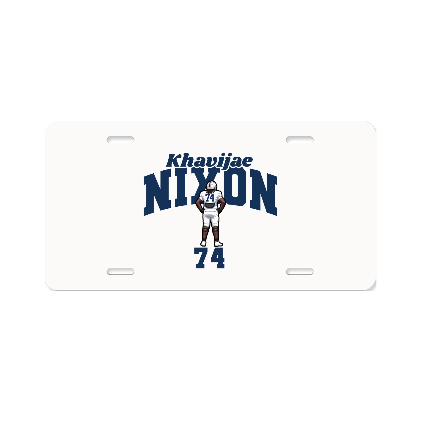 License Plate — Signature Arch in Classic