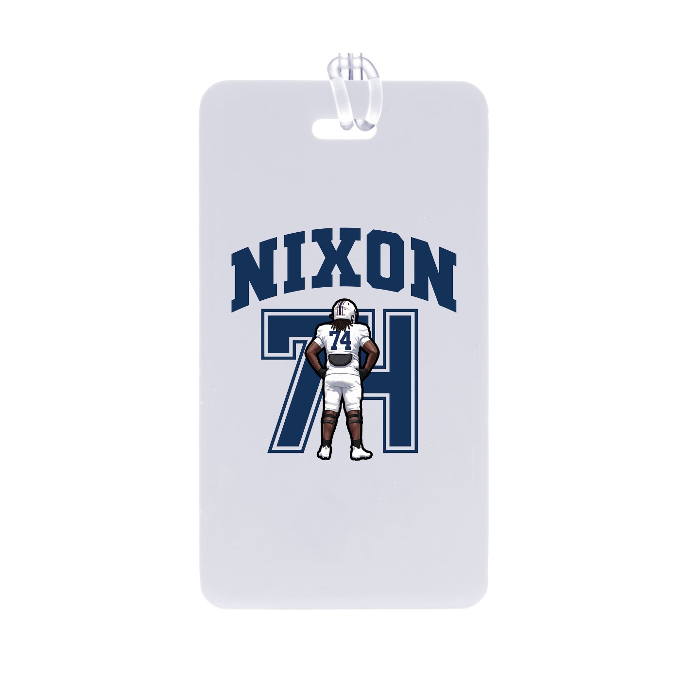 Bag Tag — Number in Classic