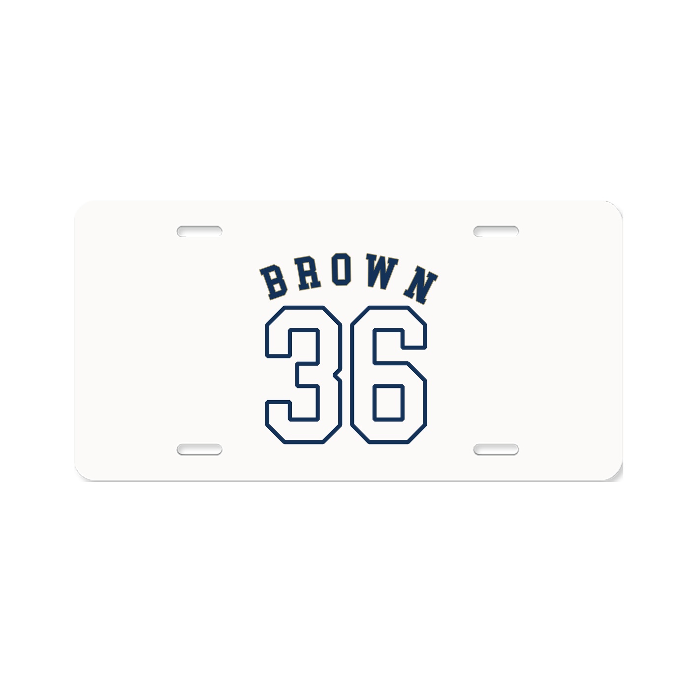 License Plate — Shirsey Arch in Classic