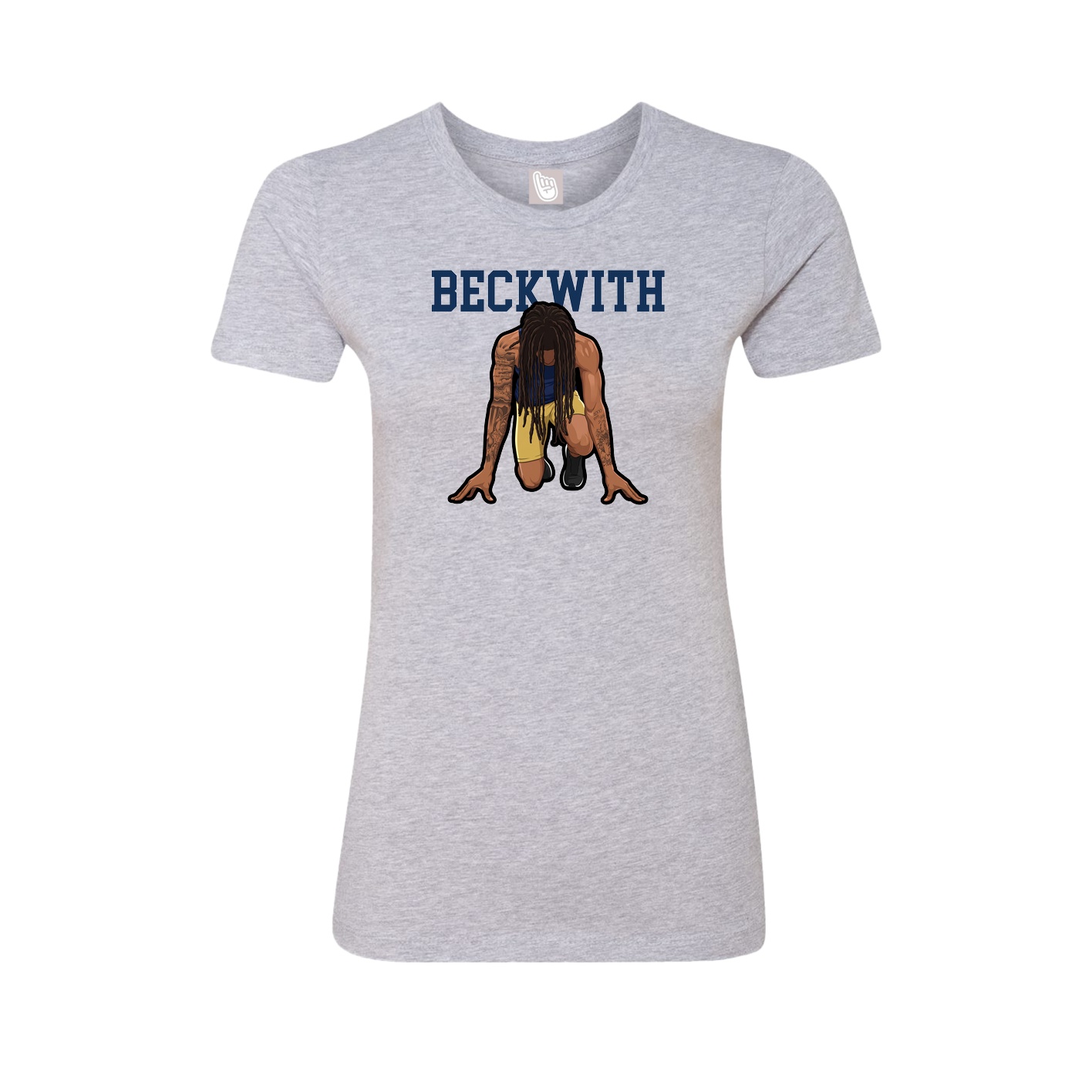 Fitted Women's Tee — Shirsey in Grey
