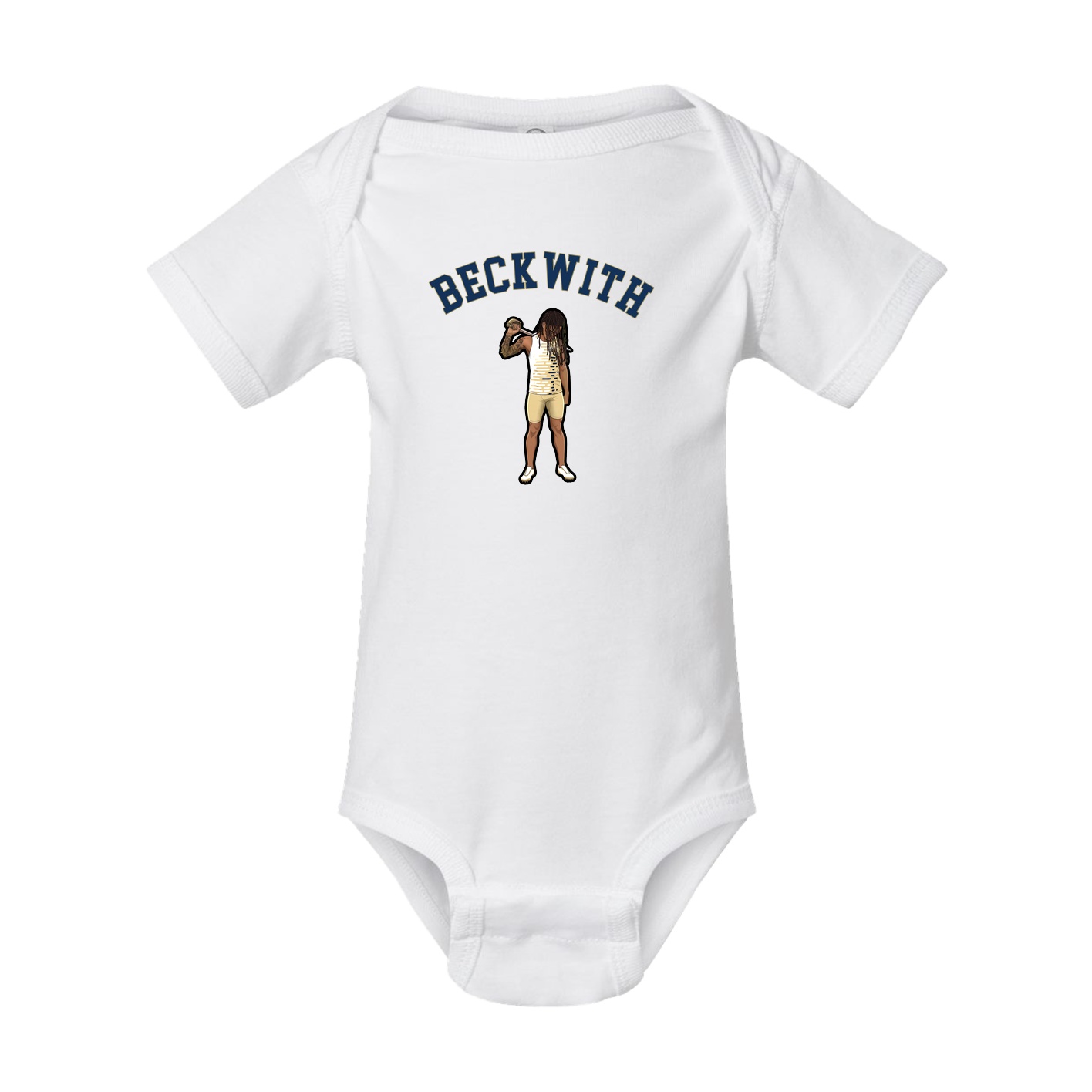 Baby Onesie — Shirsey Arch in White