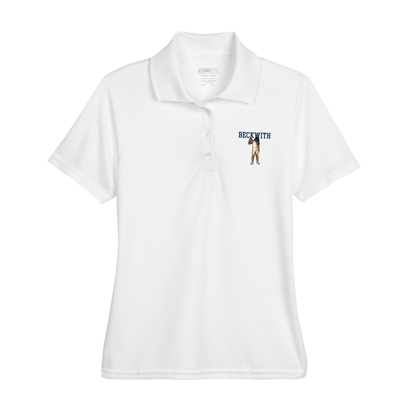 Womens Performance Polo — Shirsey in White