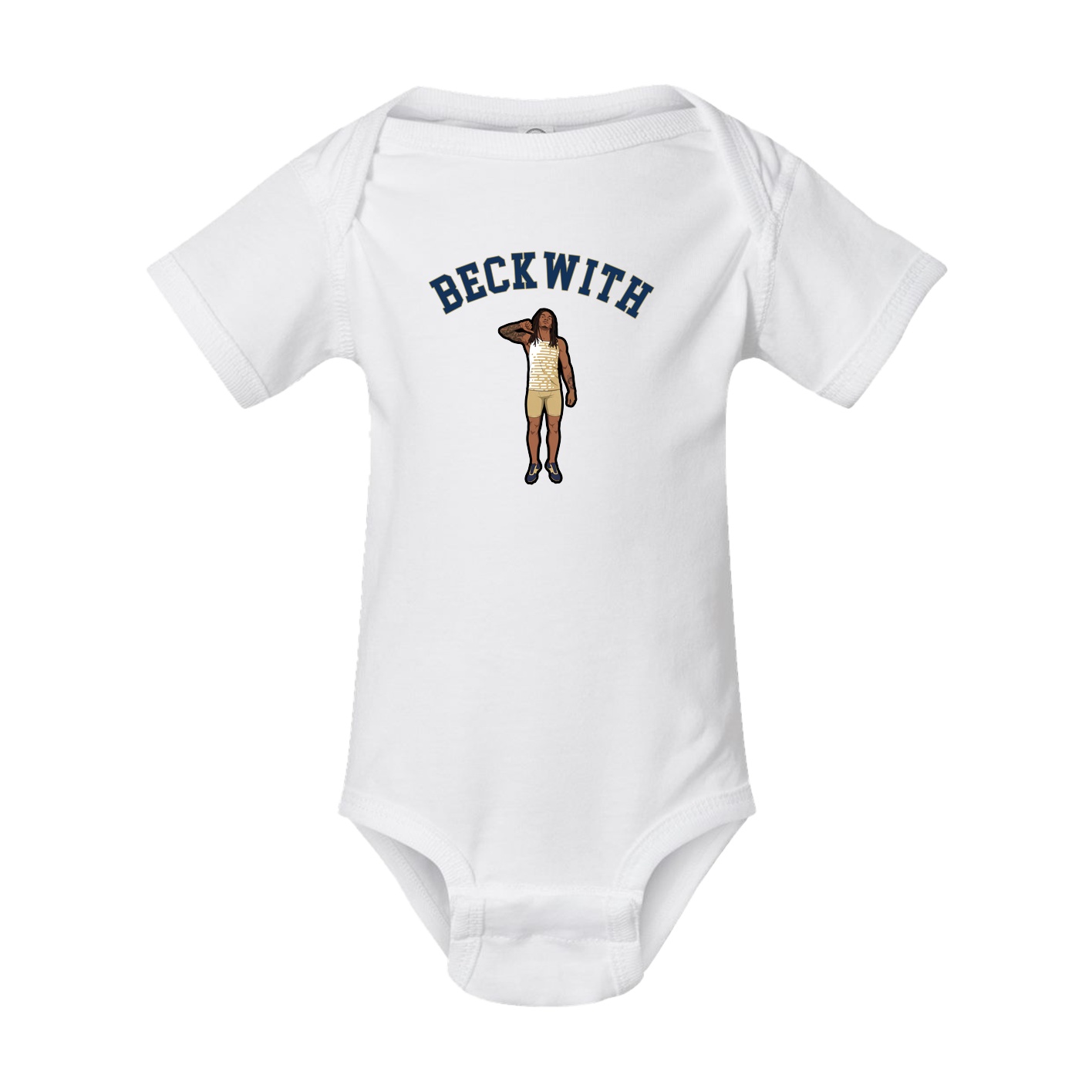 Baby Onesie — Shirsey Arch in White