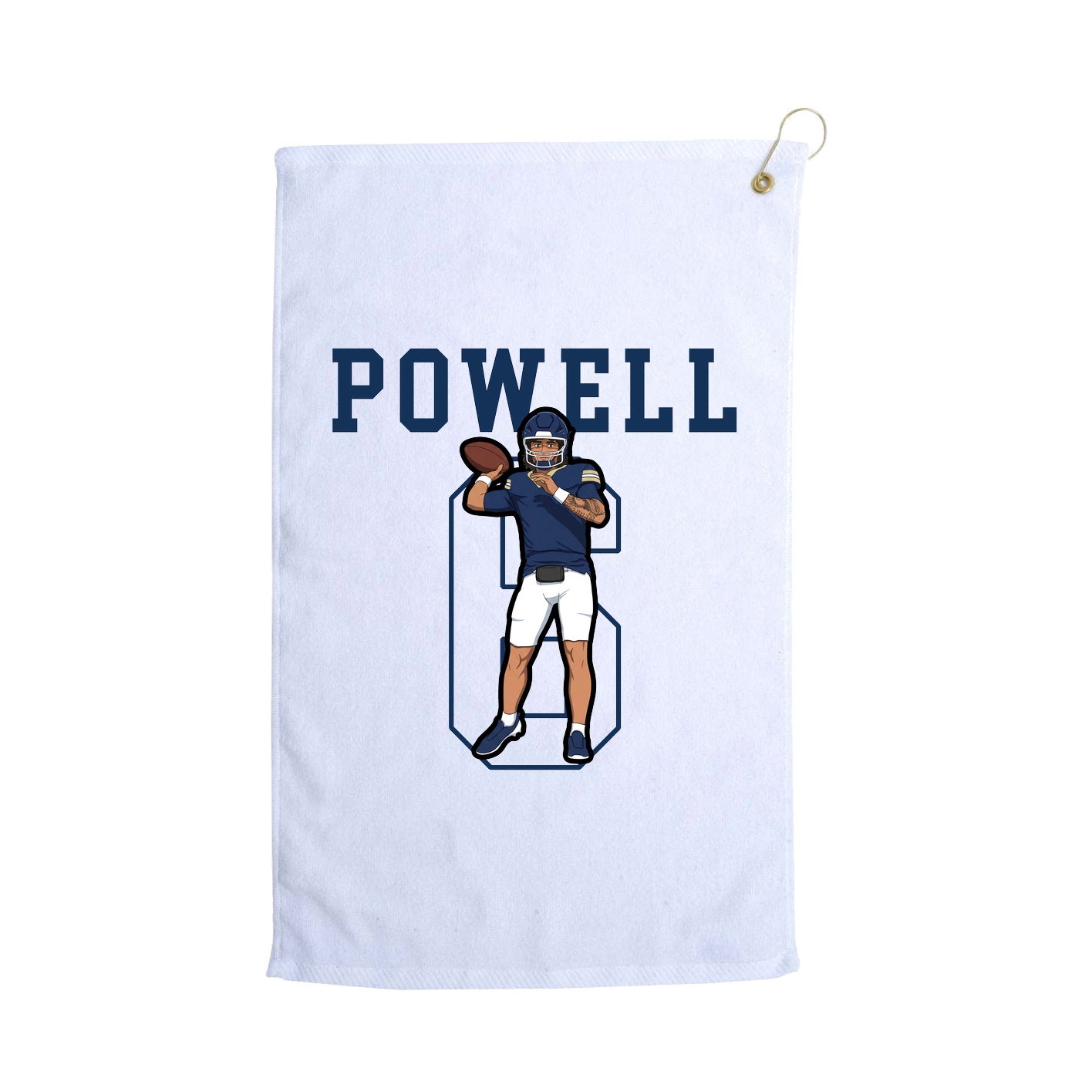 Golf Towel — Shirsey in White