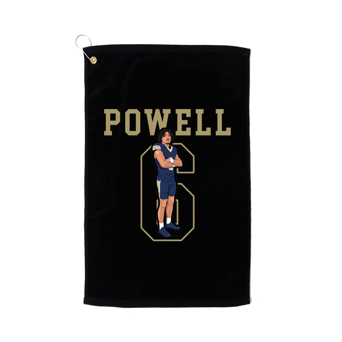Golf Towel — Shirsey in Black