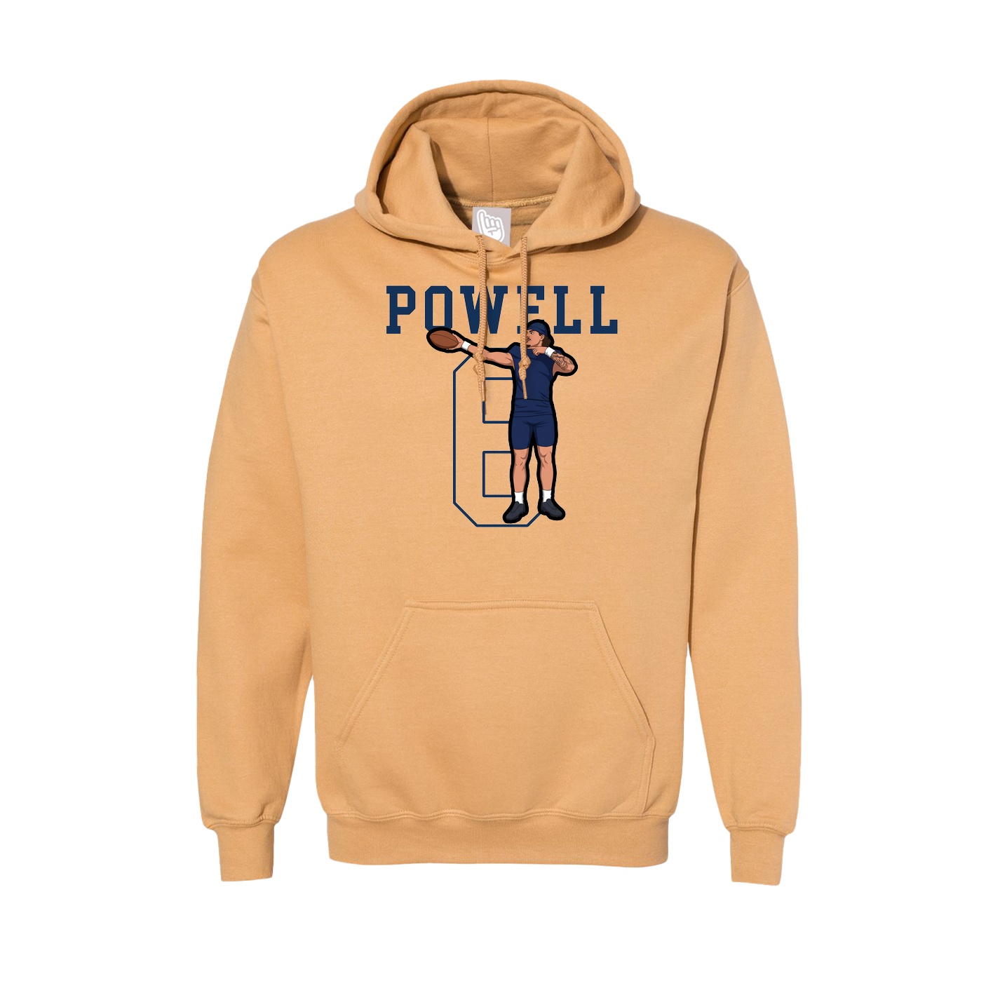 Hoodie — Shirsey in Vegas Gold