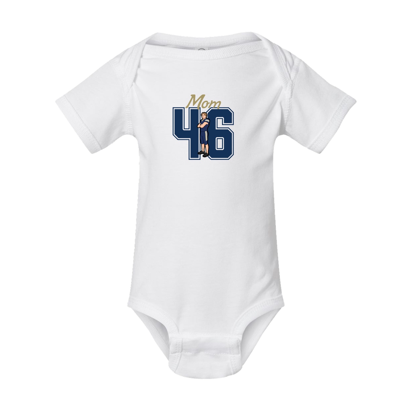 Baby Onesie — Mothers Day Shirsey in White