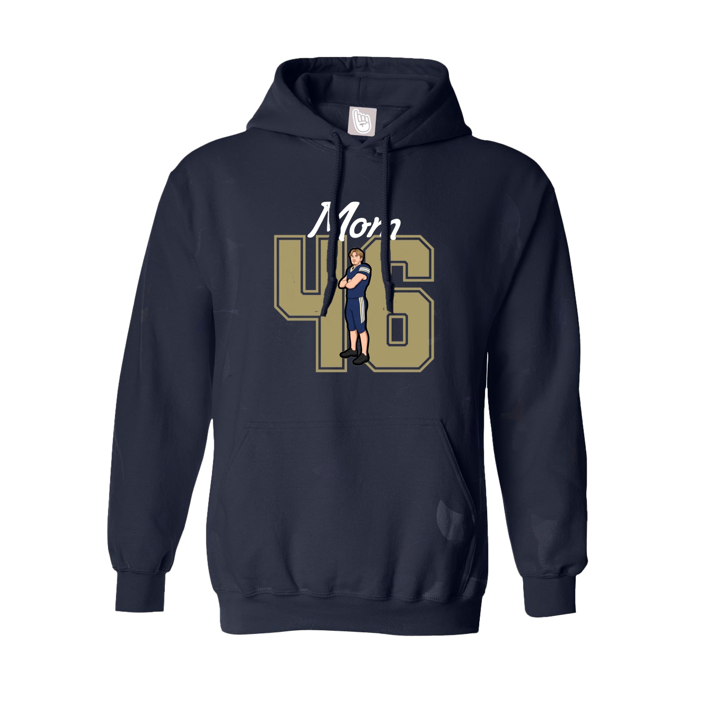 Youth Hoodie — Mothers Day Shirsey in Navy