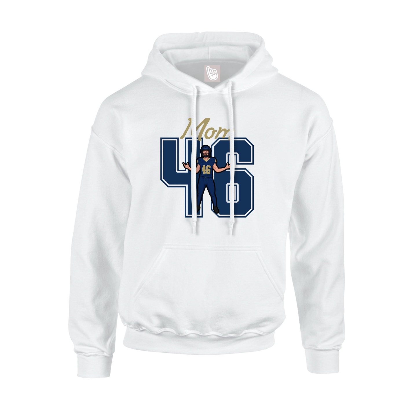 Youth Hoodie — Mothers Day Shirsey in White
