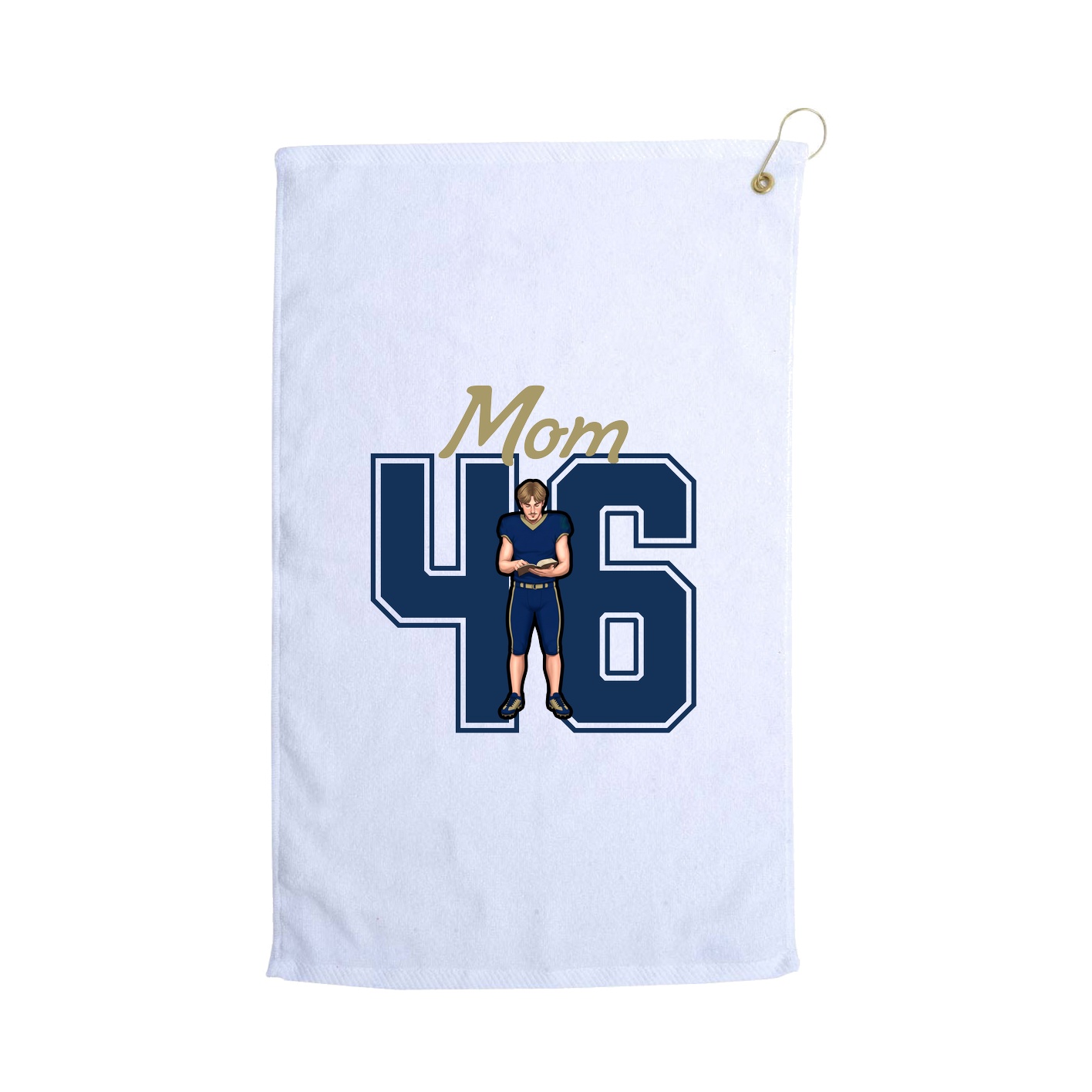 Golf Towel — Mothers Day Shirsey in White