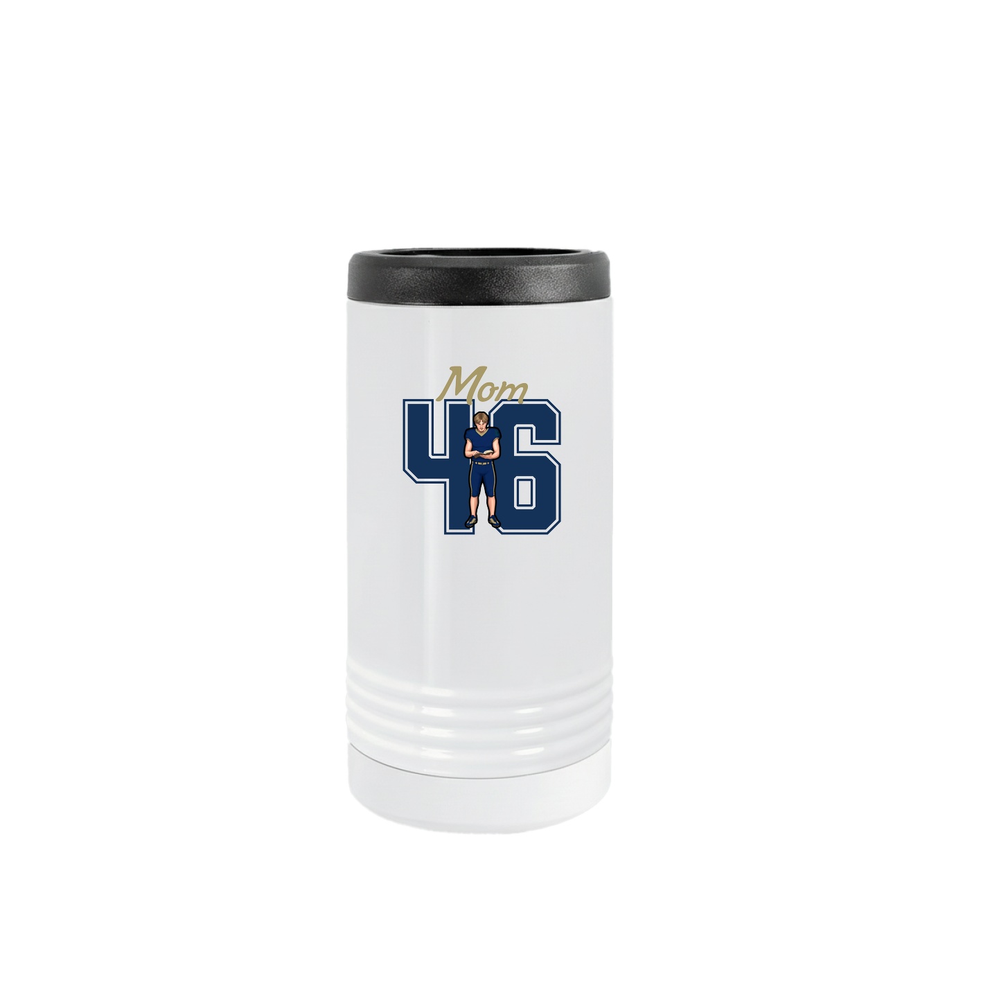 Slim Beverage Holder — Mothers Day Shirsey in White